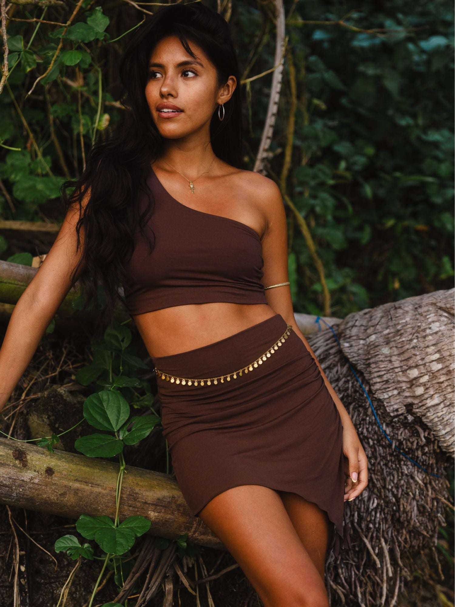 Sienna Mini Skirt - Cacao