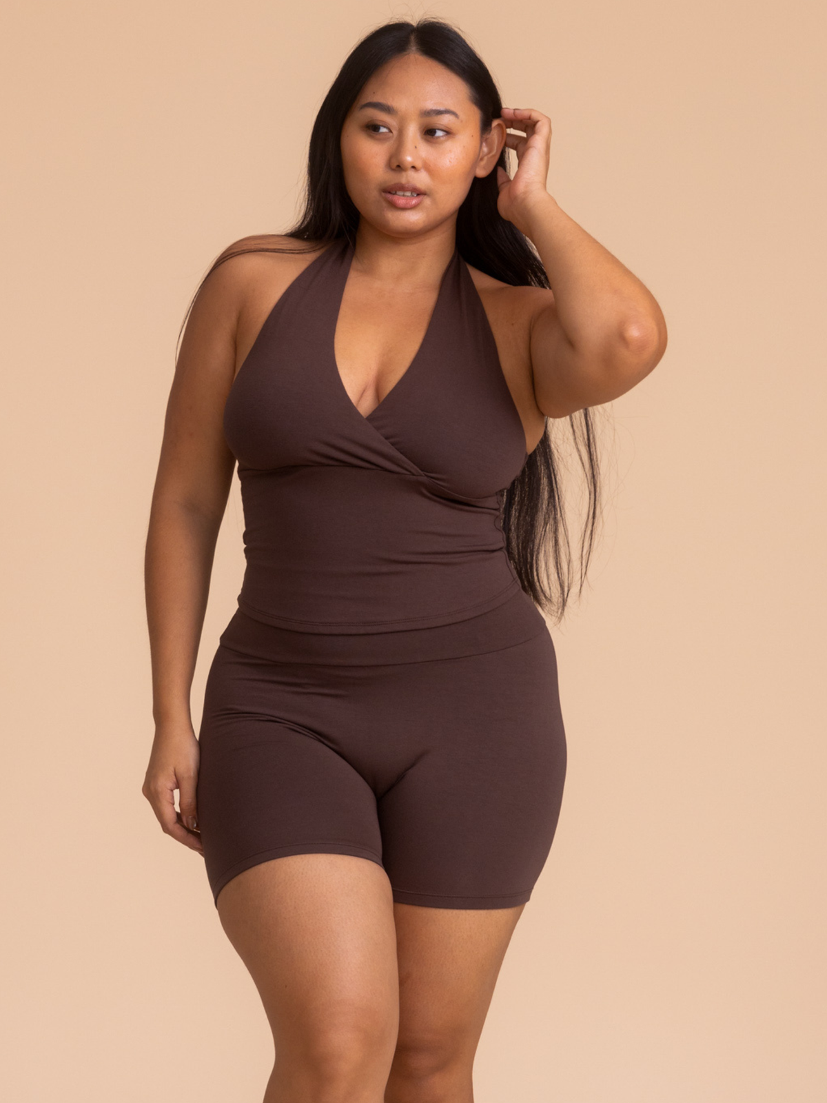 Long Serpent Top - Cacao