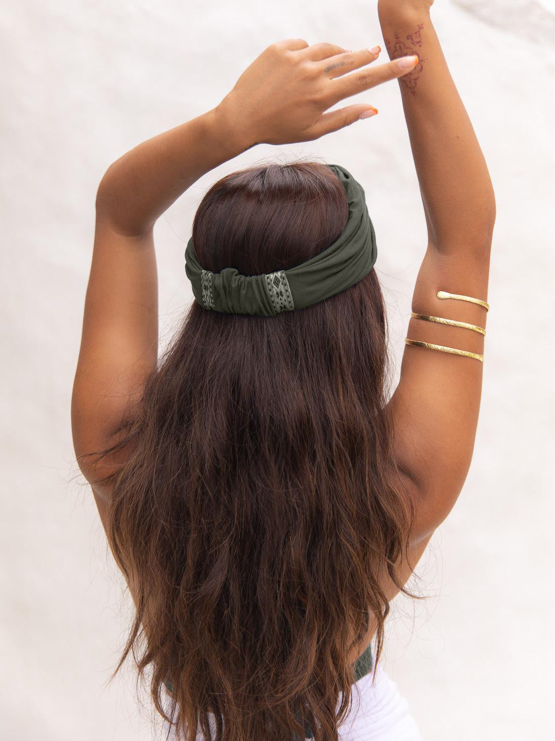 MAJ Headwrap - Forest Jade