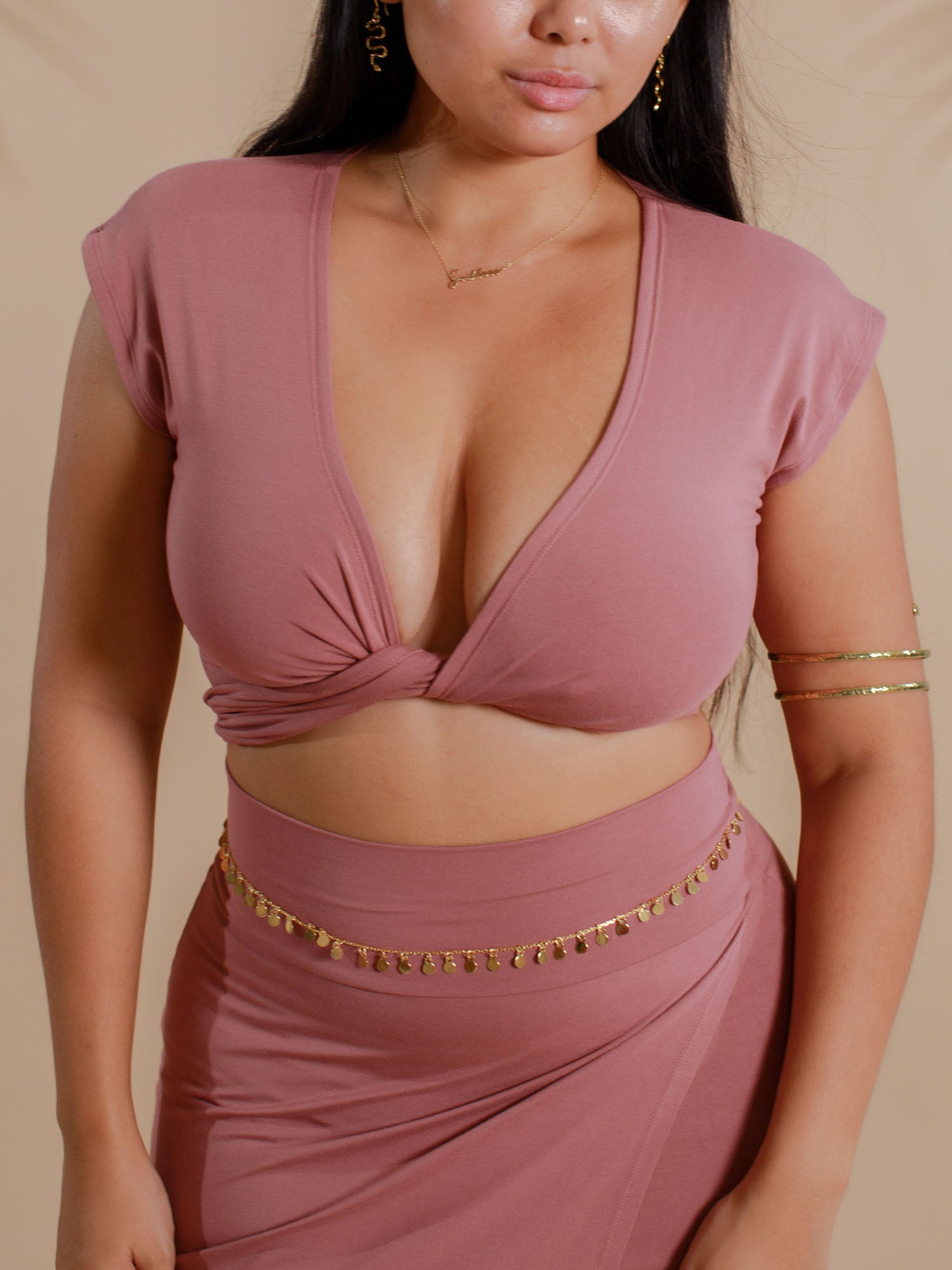 Anaya Top (5-Way) - Dusty Rose