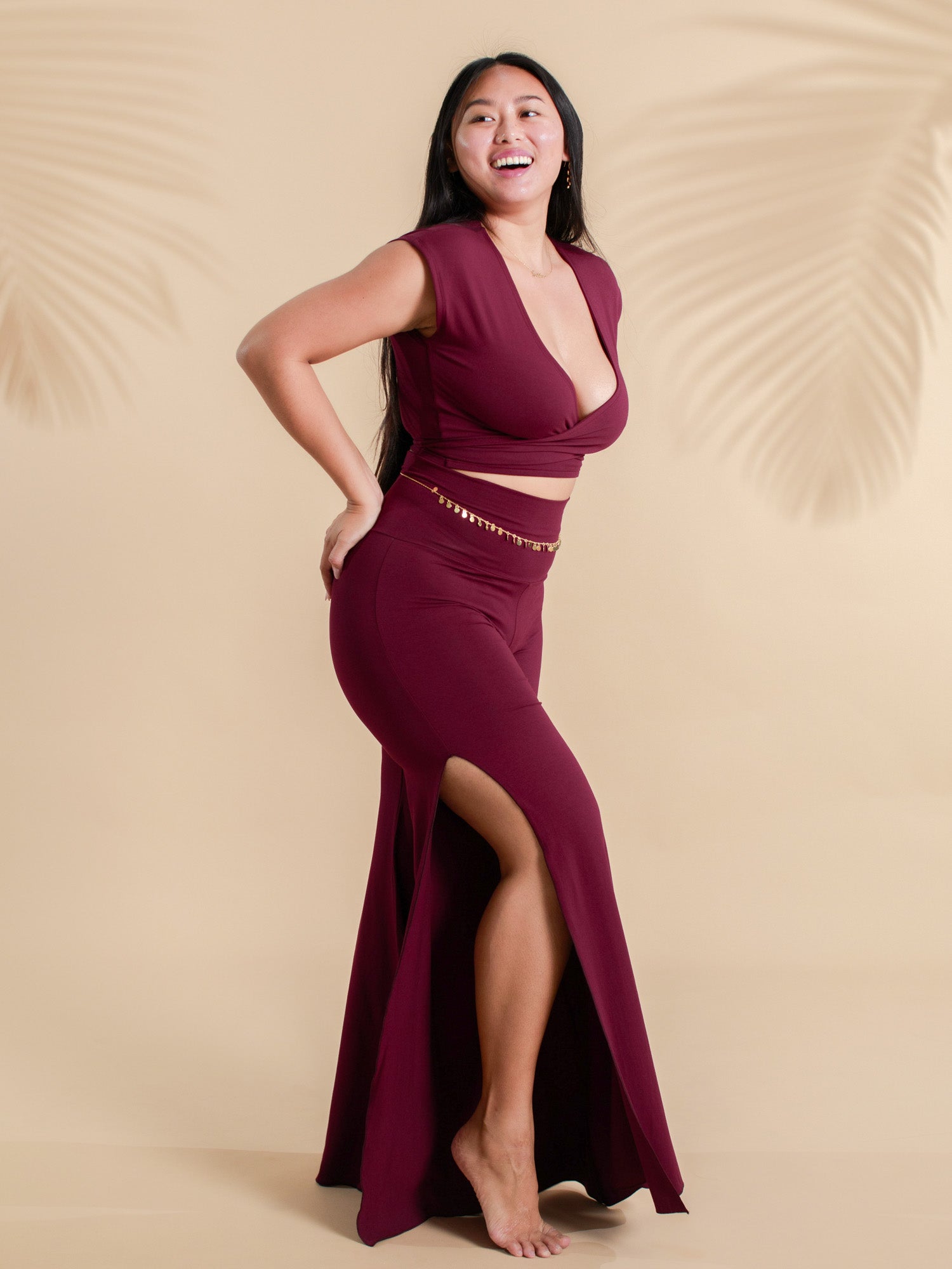 Anaya Top (5-Way) - Cherry Stone