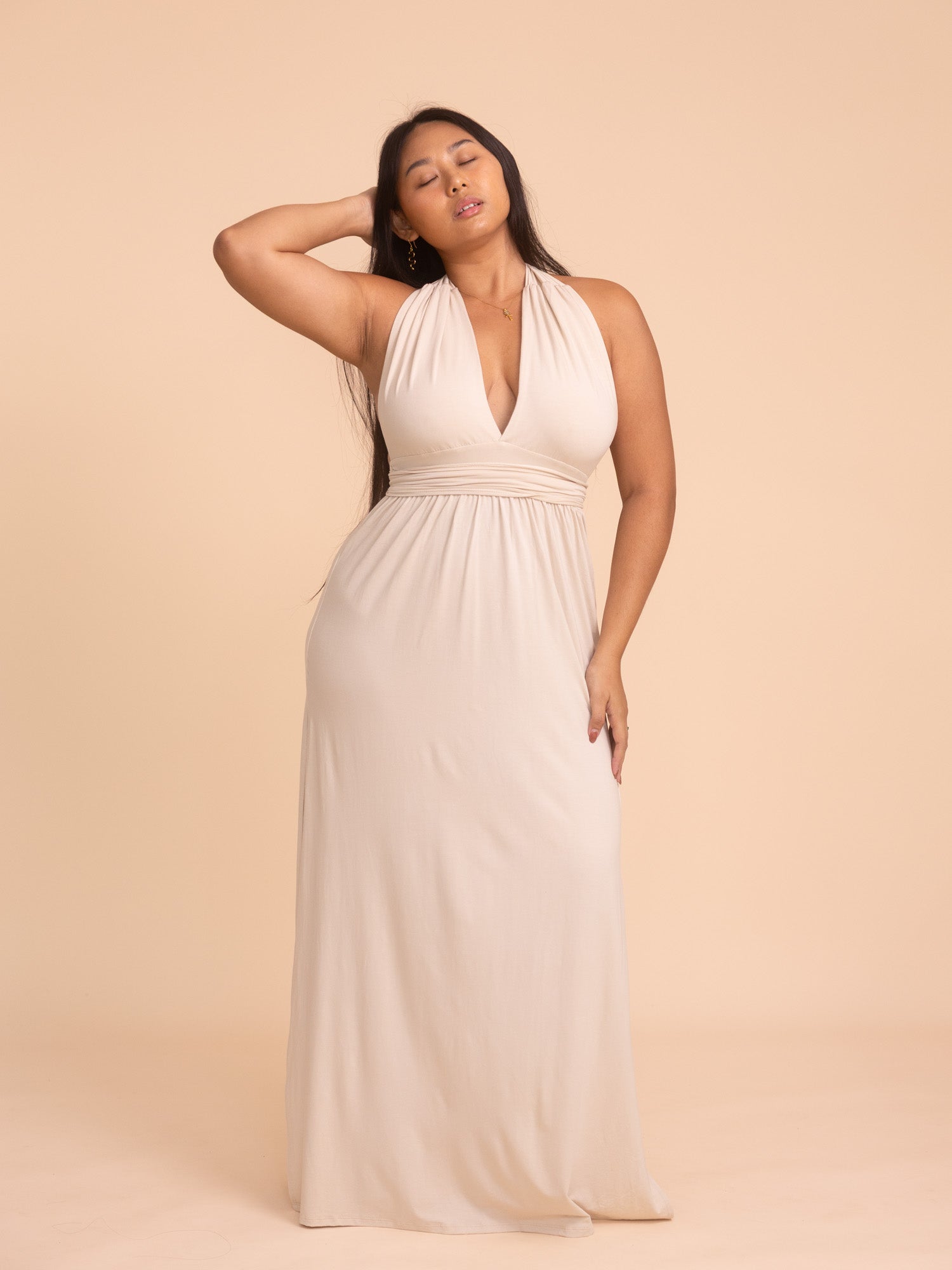 Aurora Dress - Sandy Pearl