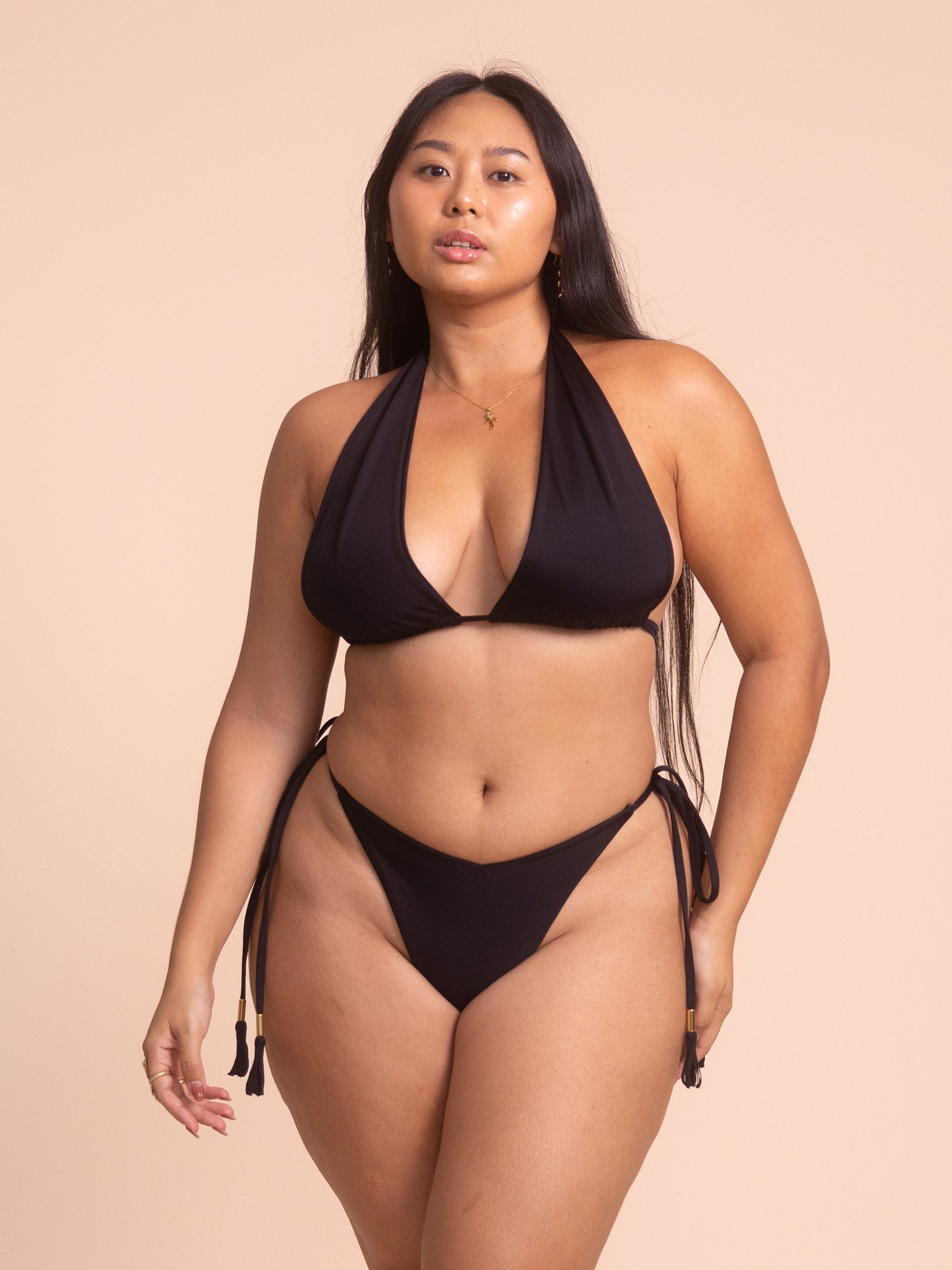Calypso Bikini Bottom - Black Onyx