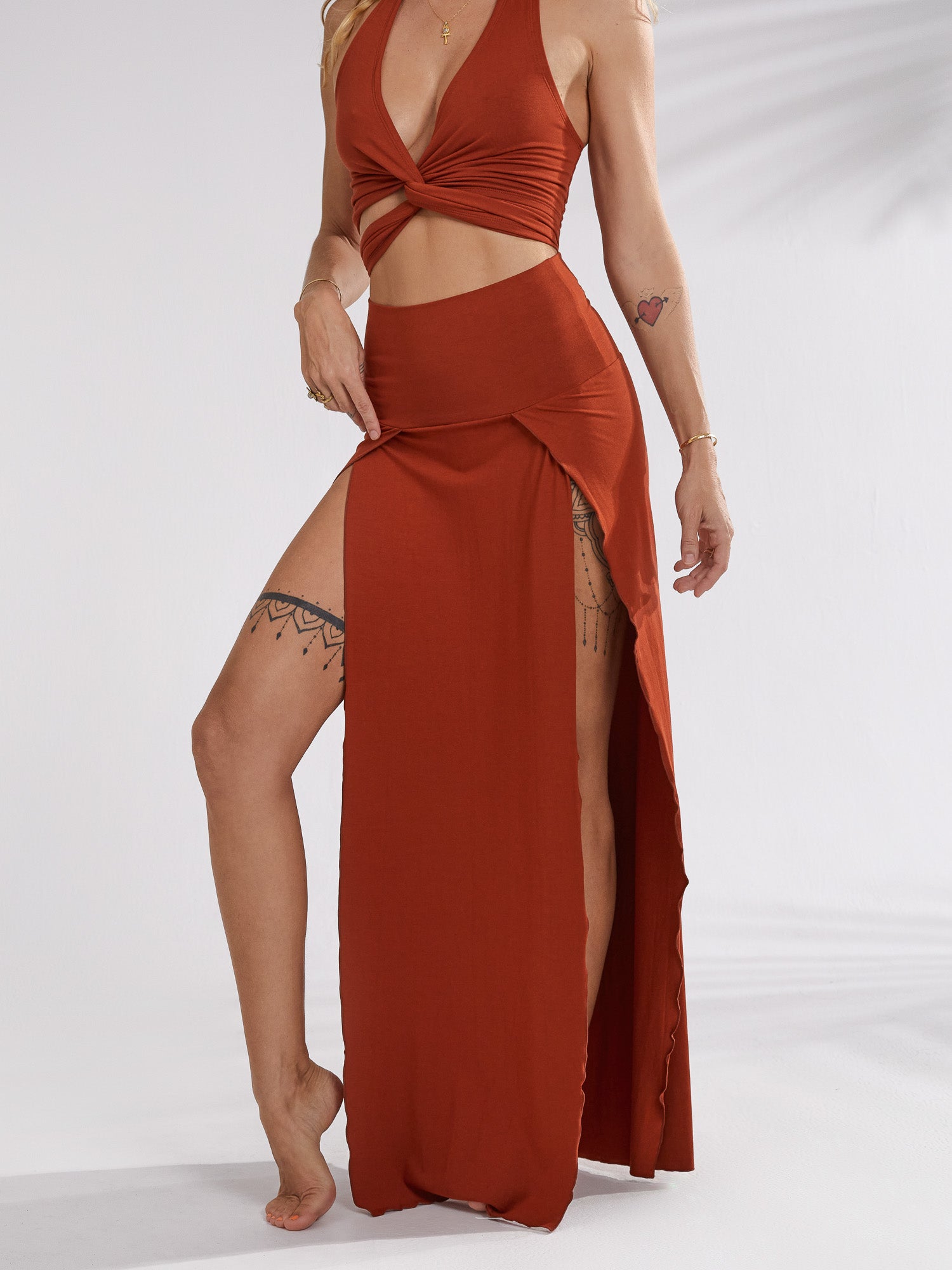 Cleopatra + Serpent Set - Carnelian