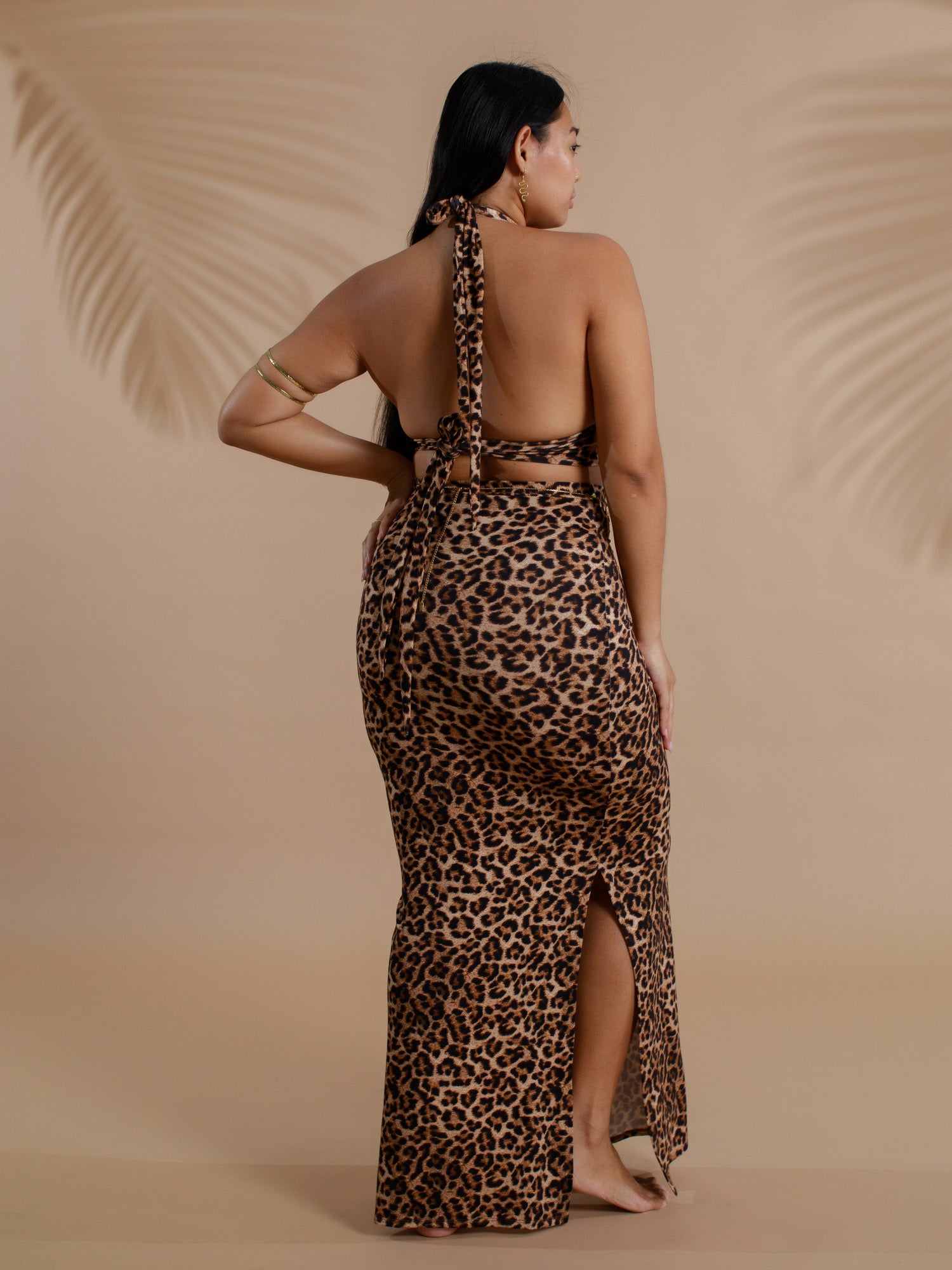 Alexandra Skirt - Organic Leopard