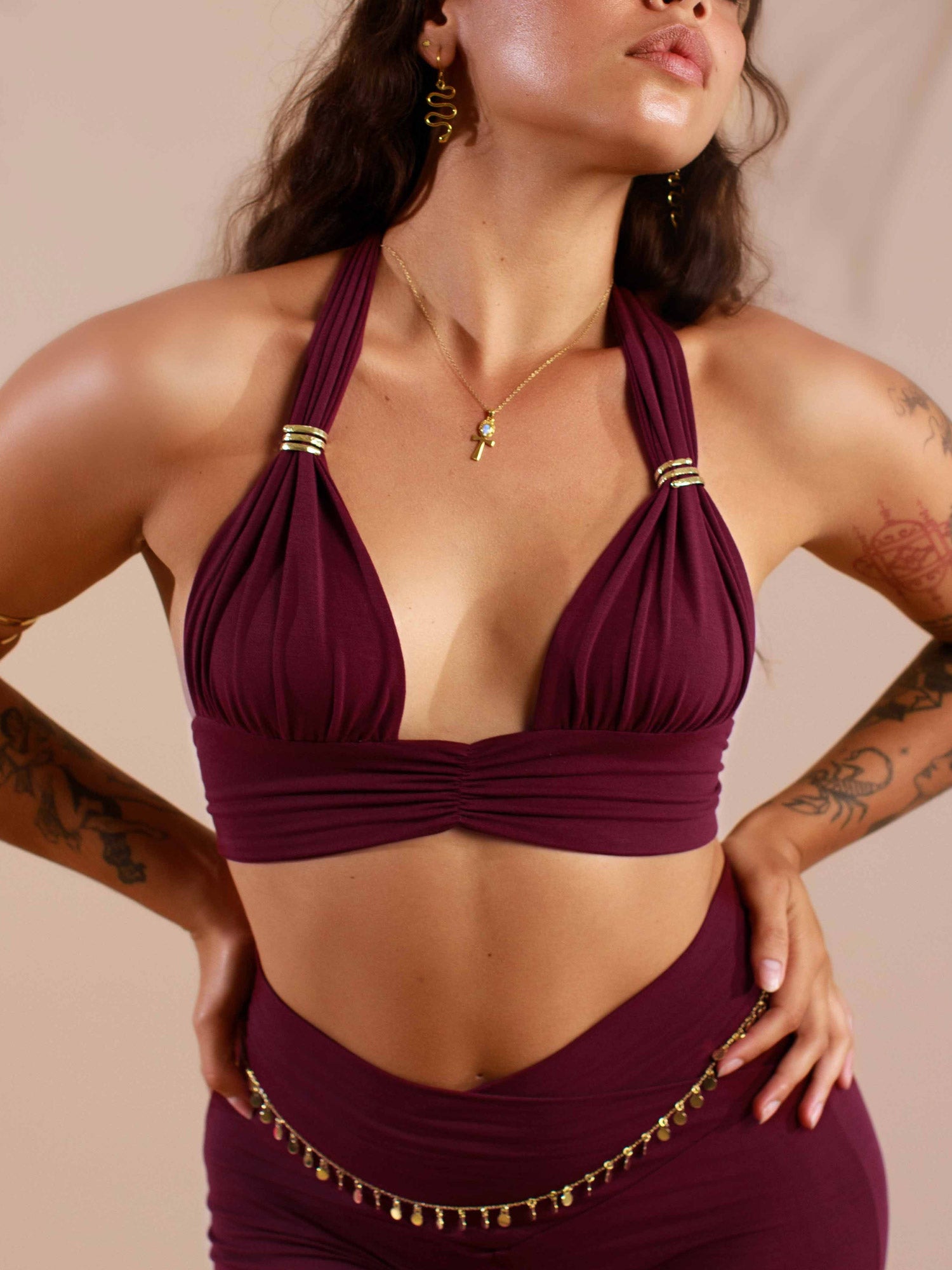 Celeste Top - Cherry Stone