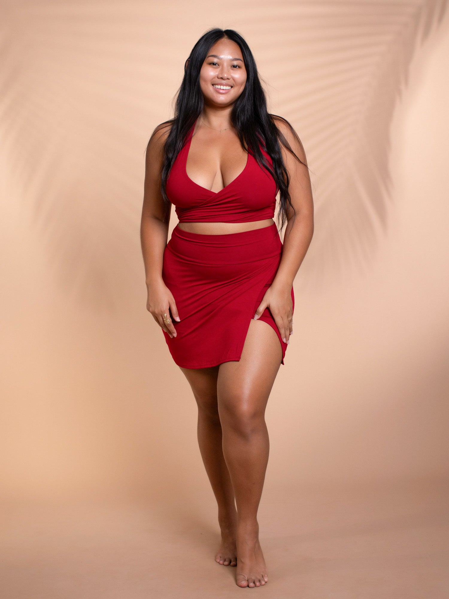 Demi Skort - Crimson Red