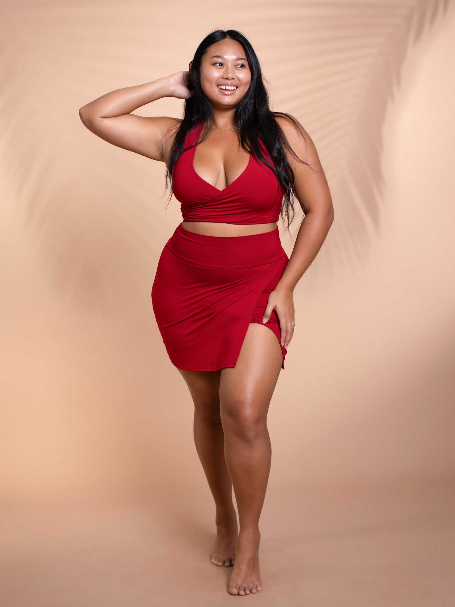 Demi Skort - Crimson Red