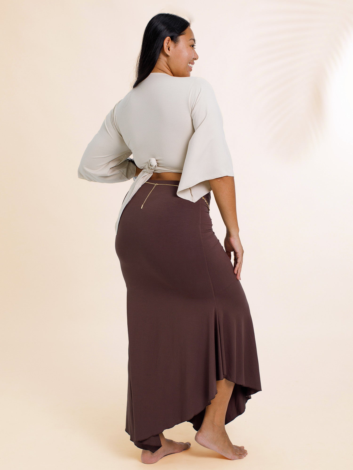 Geisha Top (5-Way) - Sandy Pearl