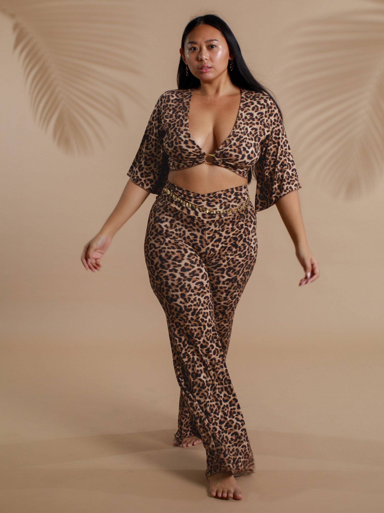 Geisha Top (5-Way) - Organic Leopard
