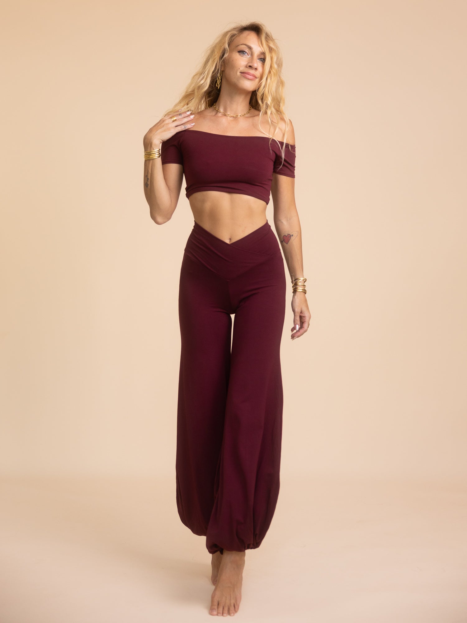 Genie Pant - Cherry Stone