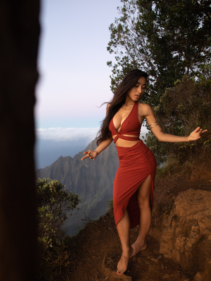 Isis Skirt - Carnelian