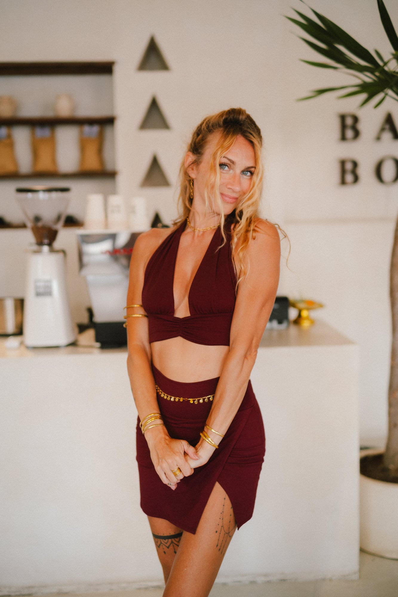 Celeste Top - Cherry Stone