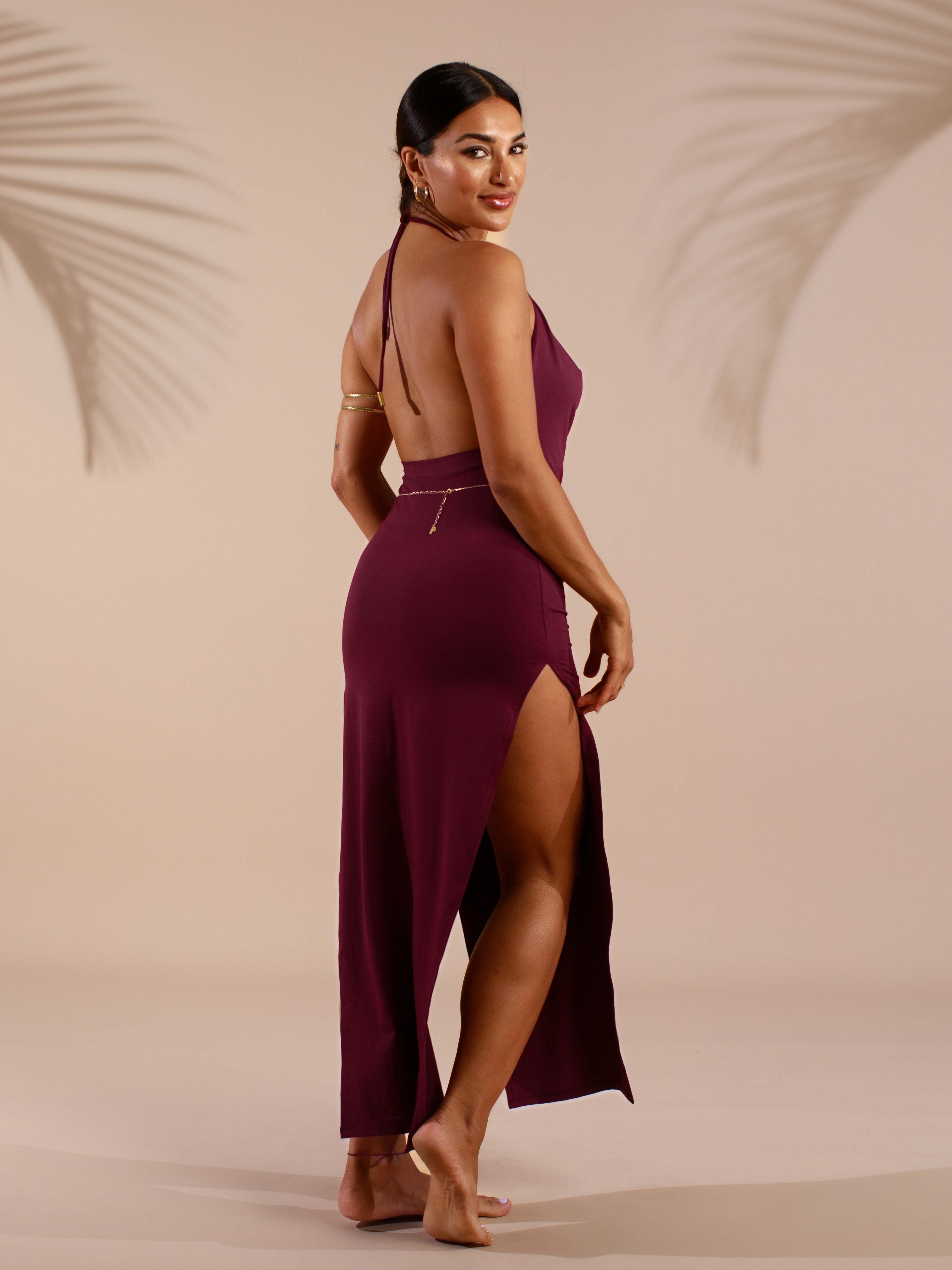 Lexi Dress - Cherry Stone