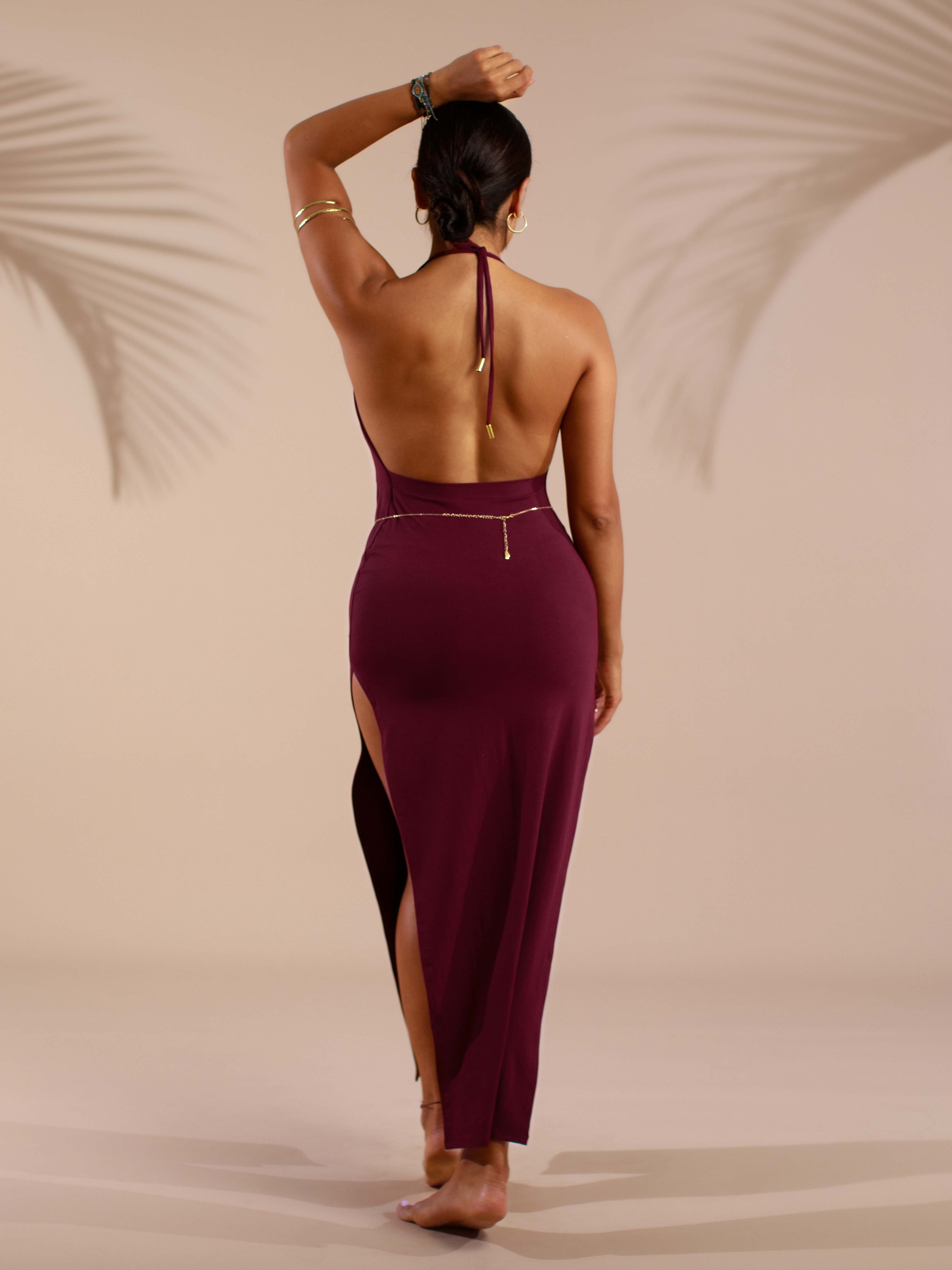 Lexi Dress - Cherry Stone