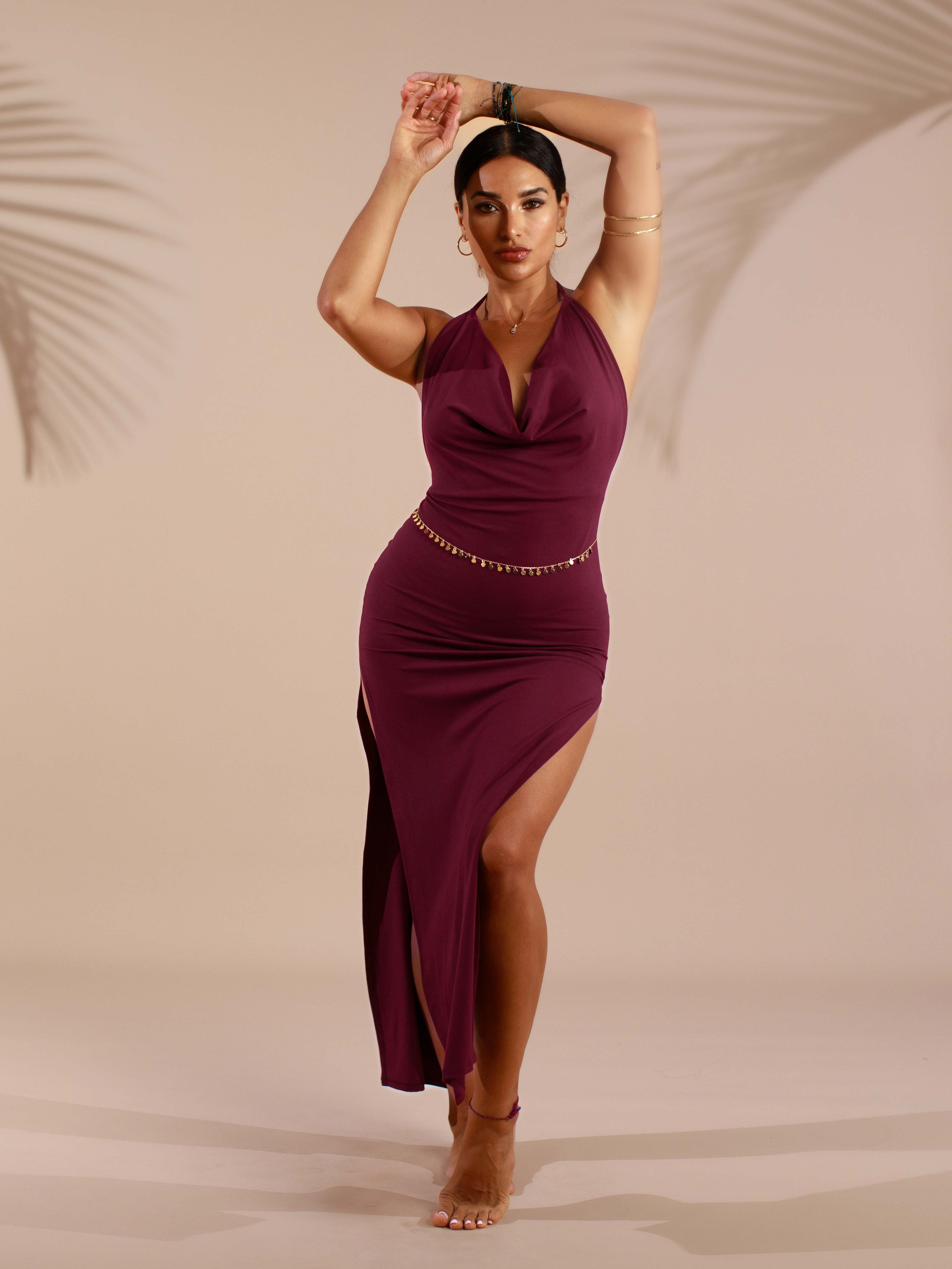 Lexi Dress - Cherry Stone