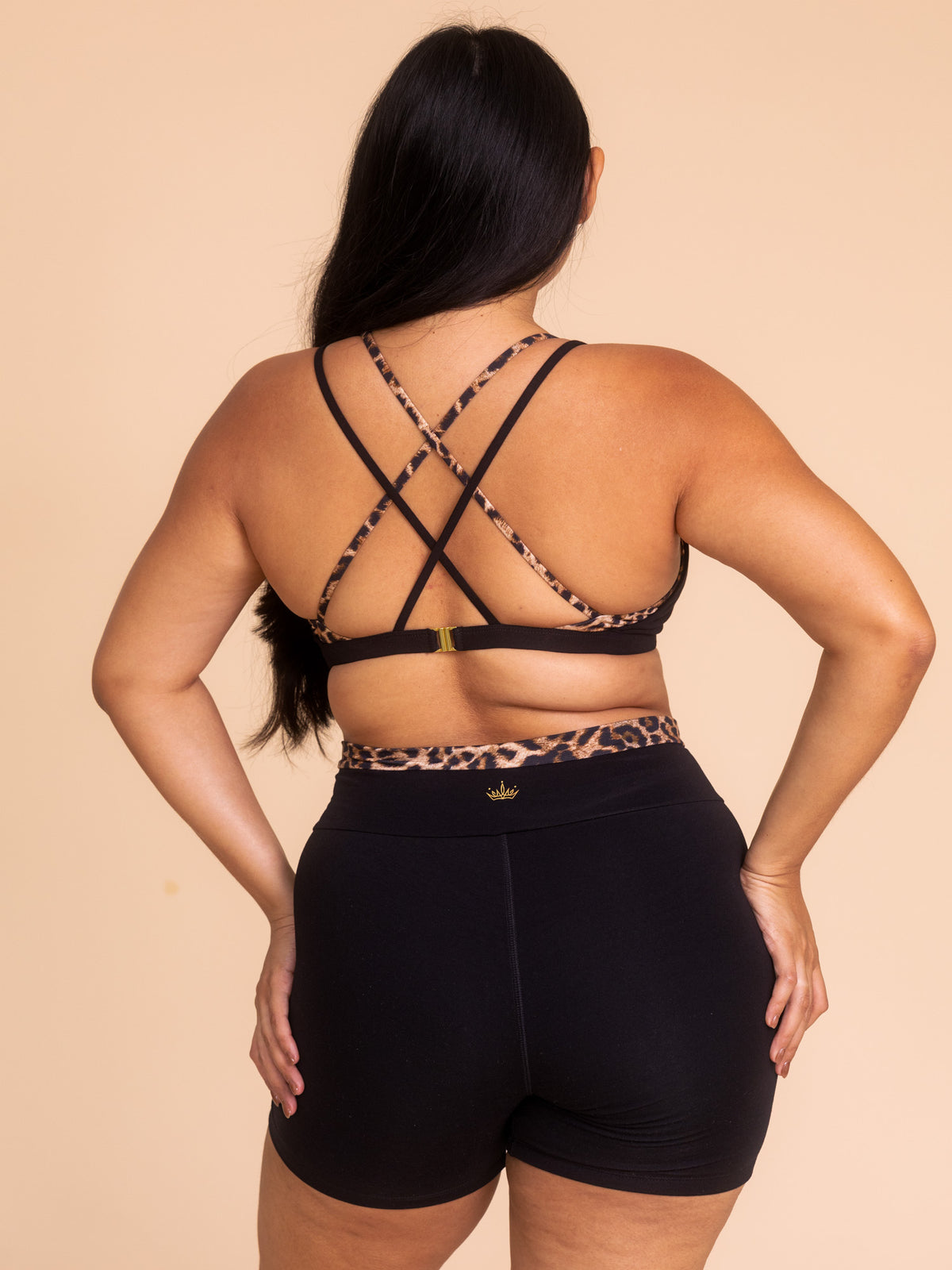 Nova Top - Black Onyx / Leopard