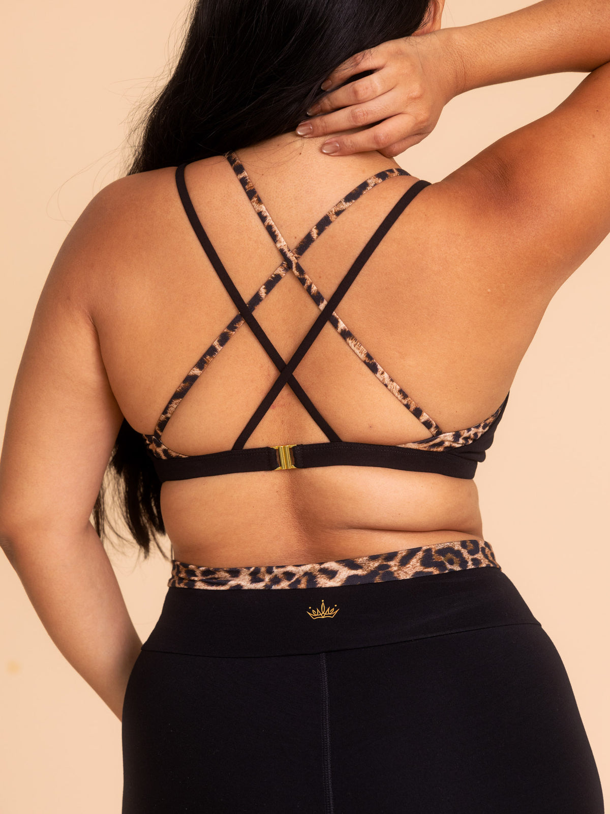 Nova Top - Black Onyx / Leopard