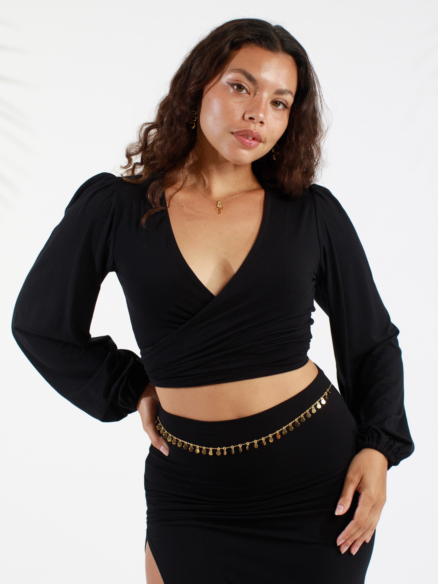 Nyla Top (5-Way) - Black Onyx