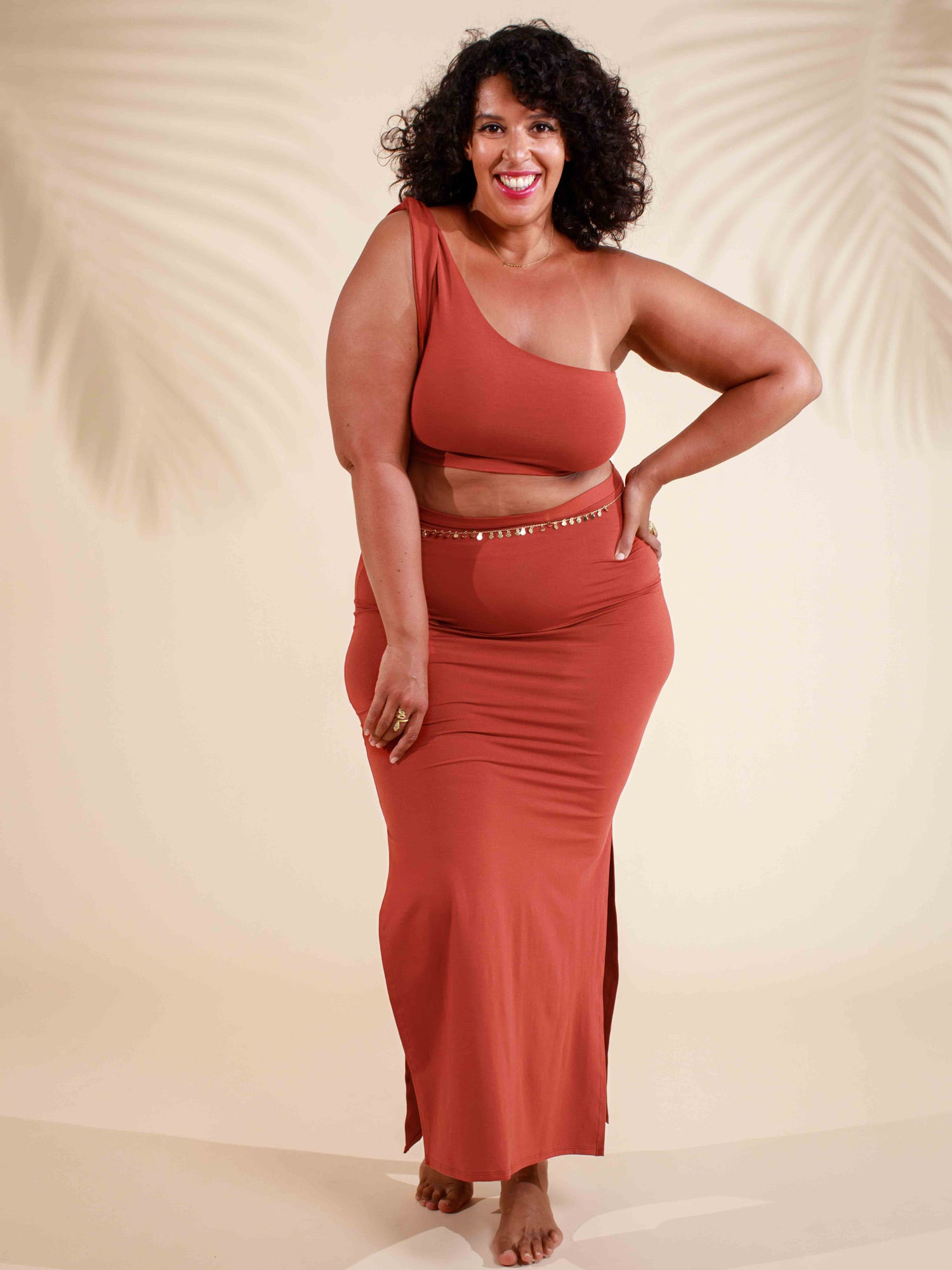 Nalu Top (3-Way) - Carnelian