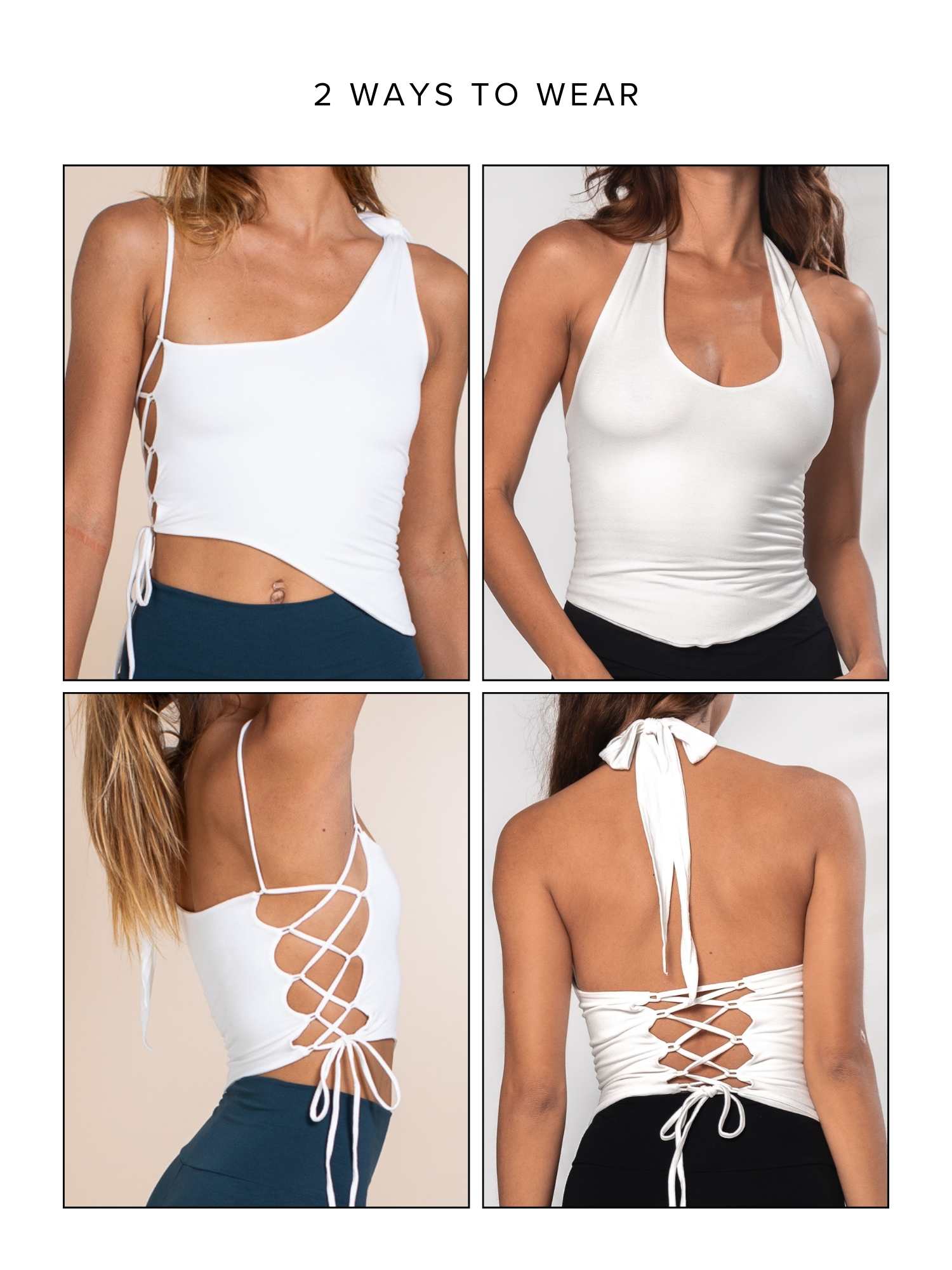 Pele Top (2-Way) - Ivory