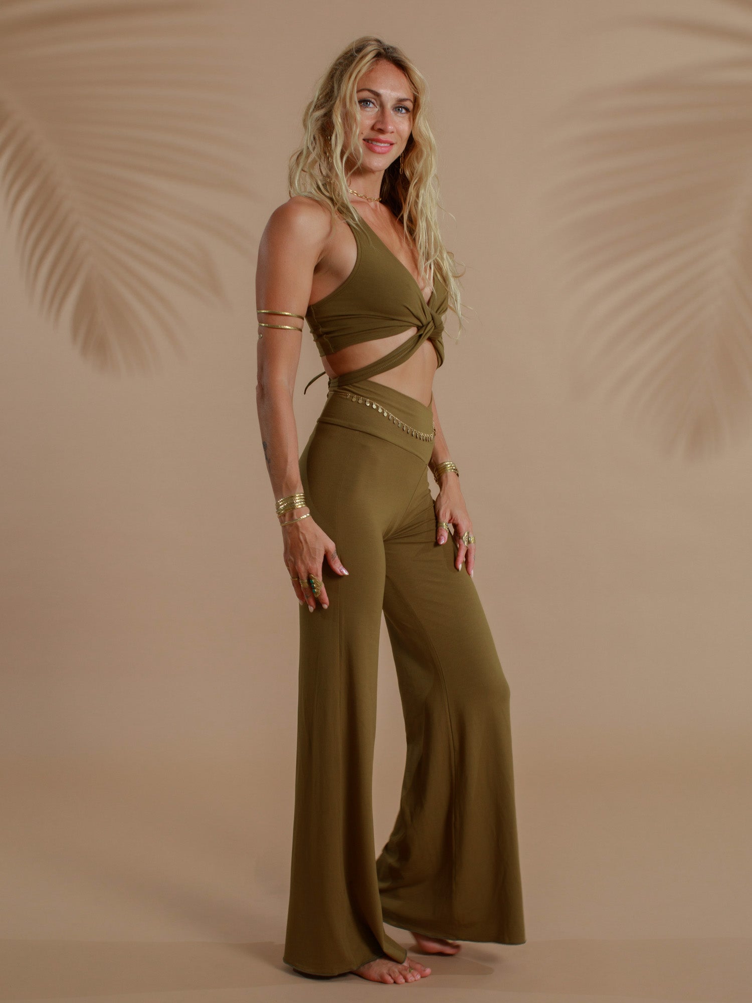 Freya Pant - Olive