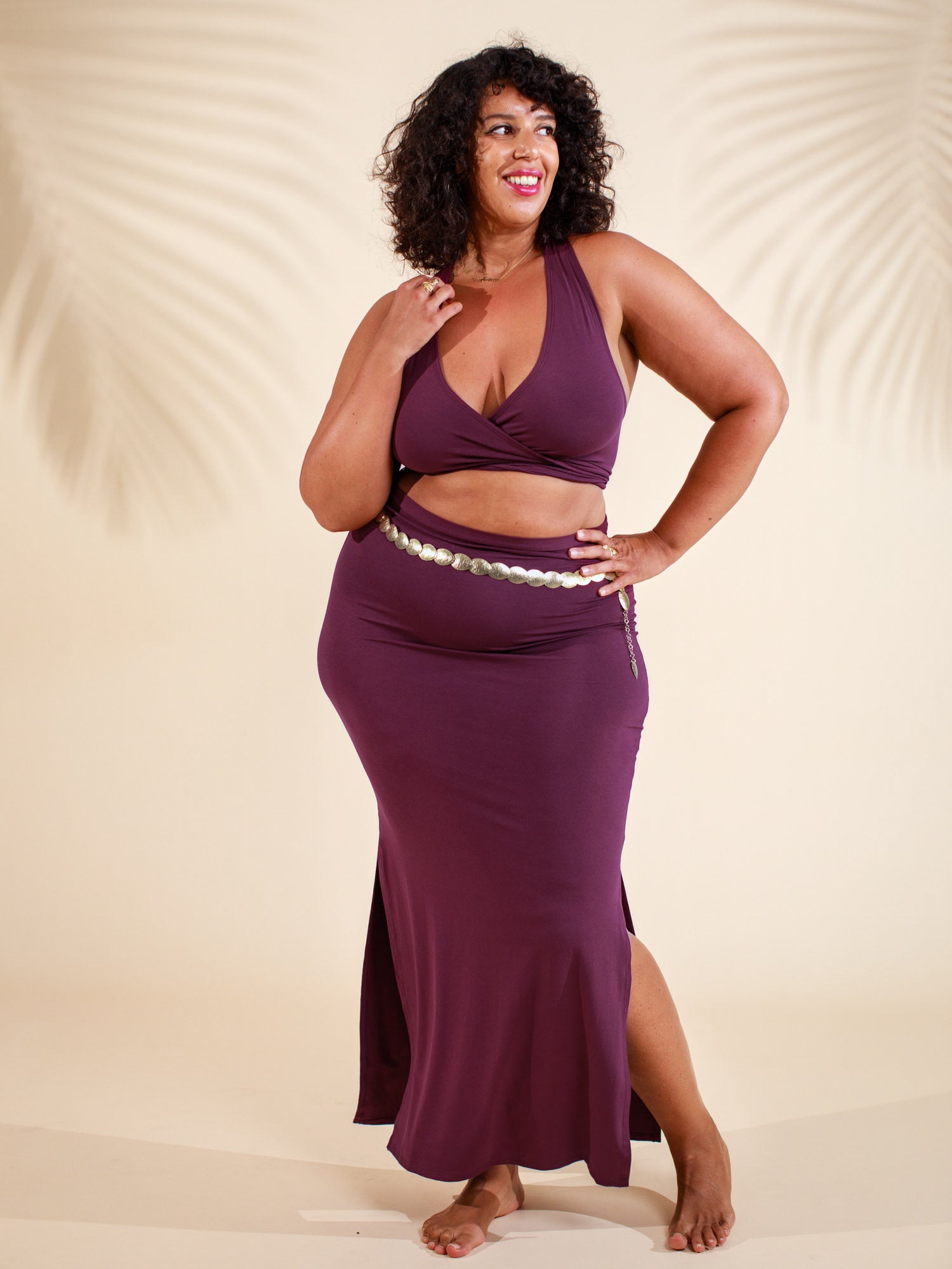 Alexandra Skirt - Amethyst Purple