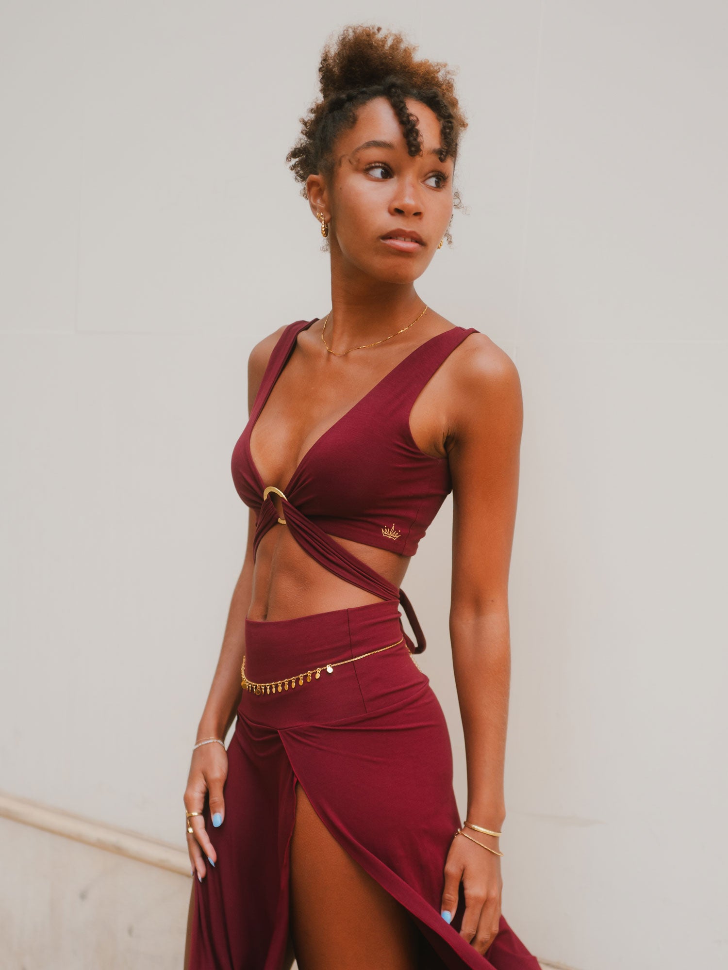 Reversible Artemis Top (5-Way) - Cherry Stone