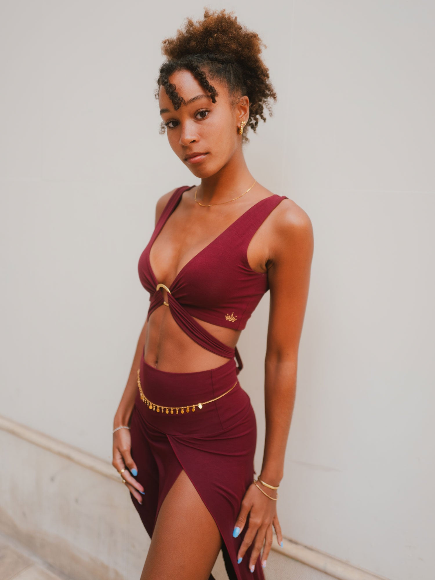 Reversible Artemis Top (5-Way) - Cherry Stone