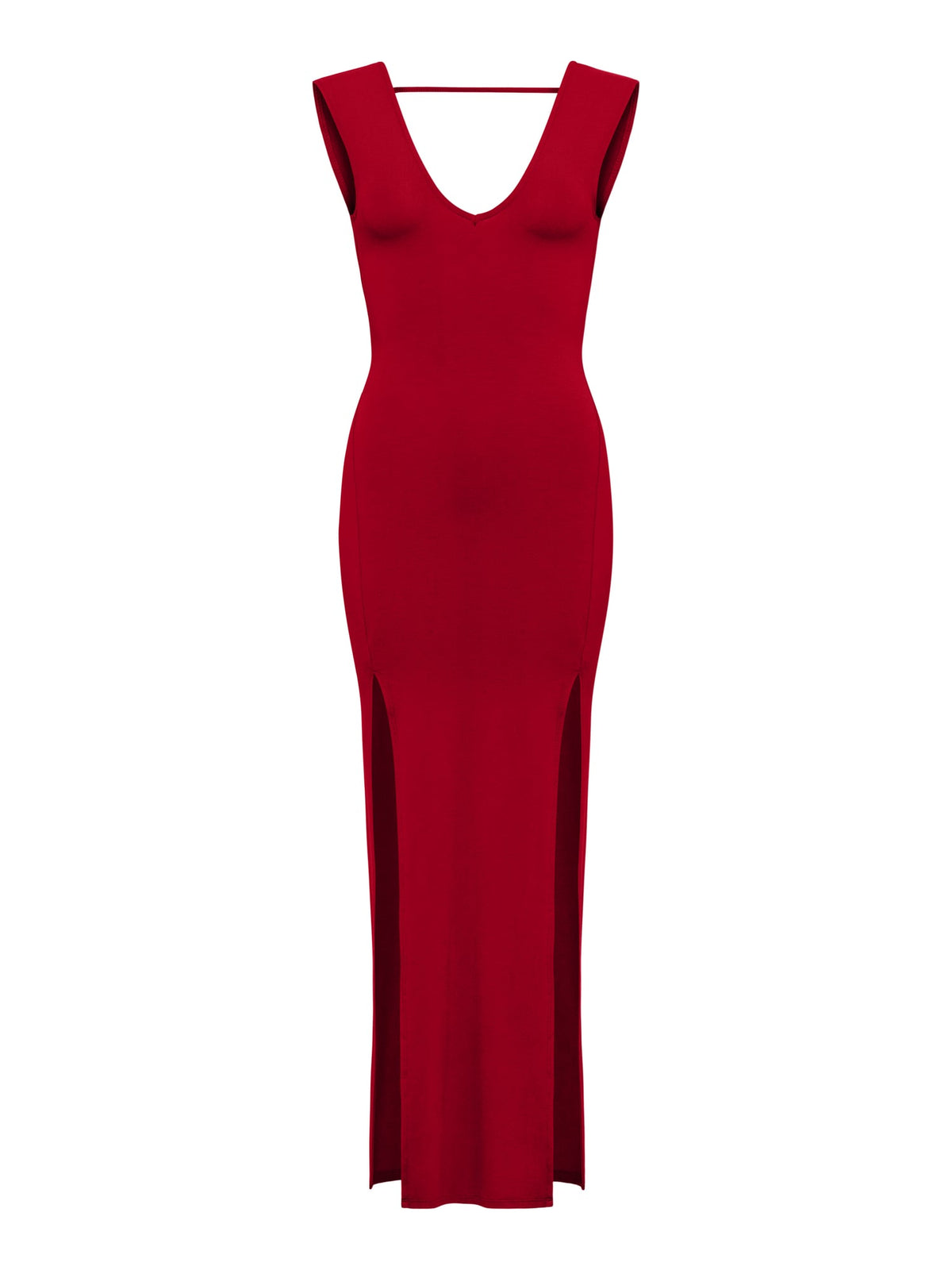 Athena Dress - Crimson Red