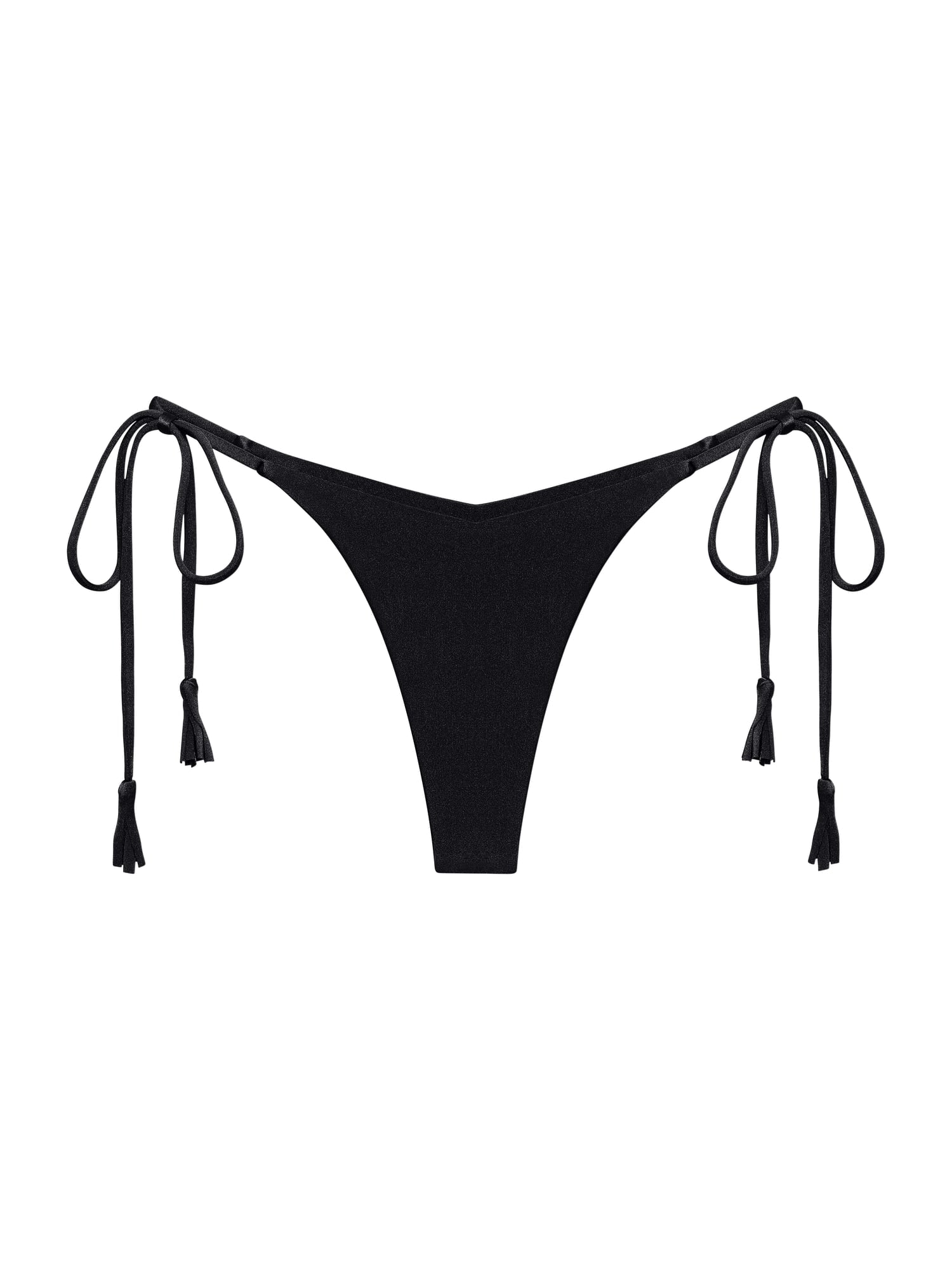 Calypso Bikini Halter Bottom - Black Onyx