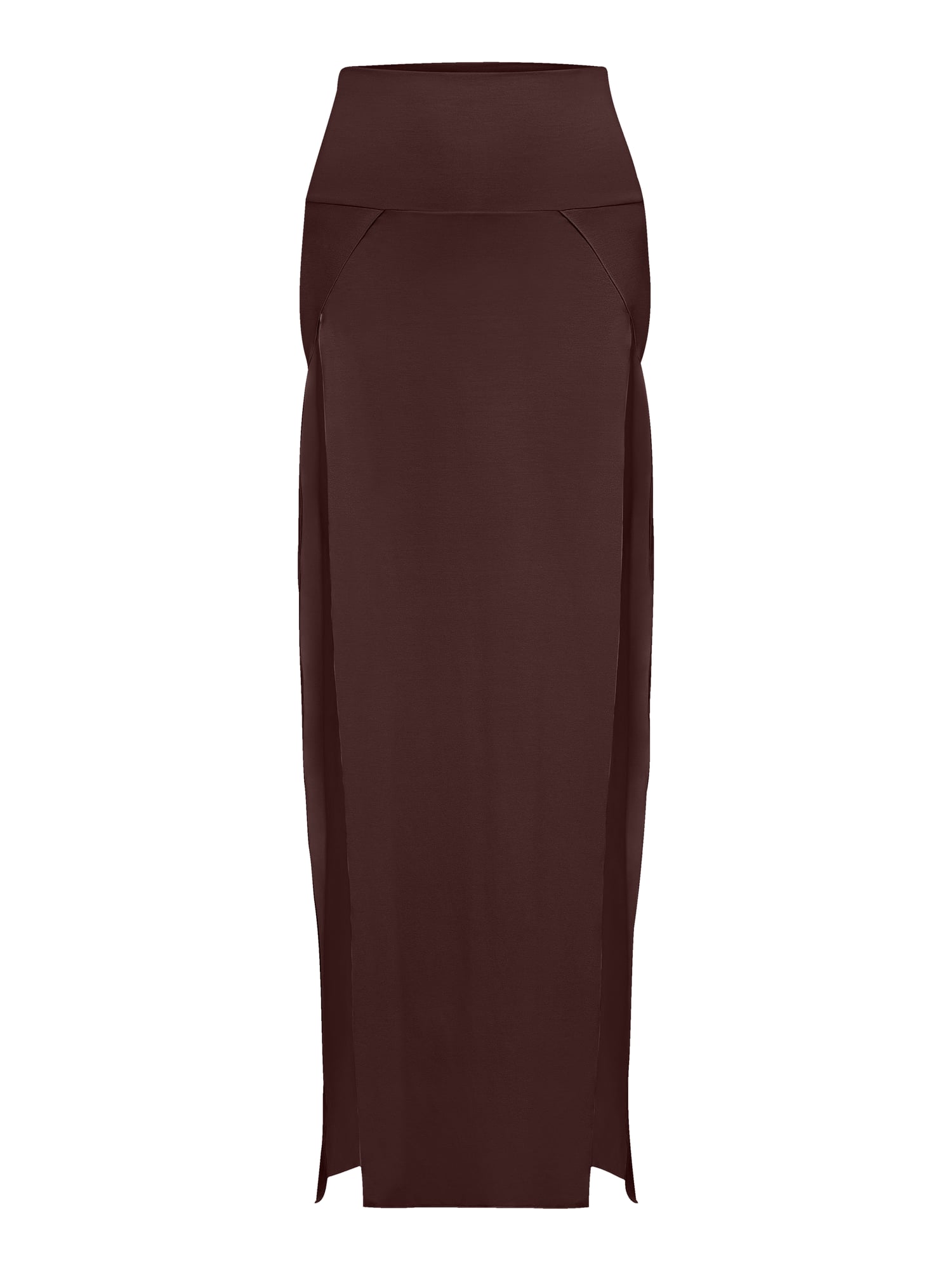 Cleopatra Slit Skirt - Cacao