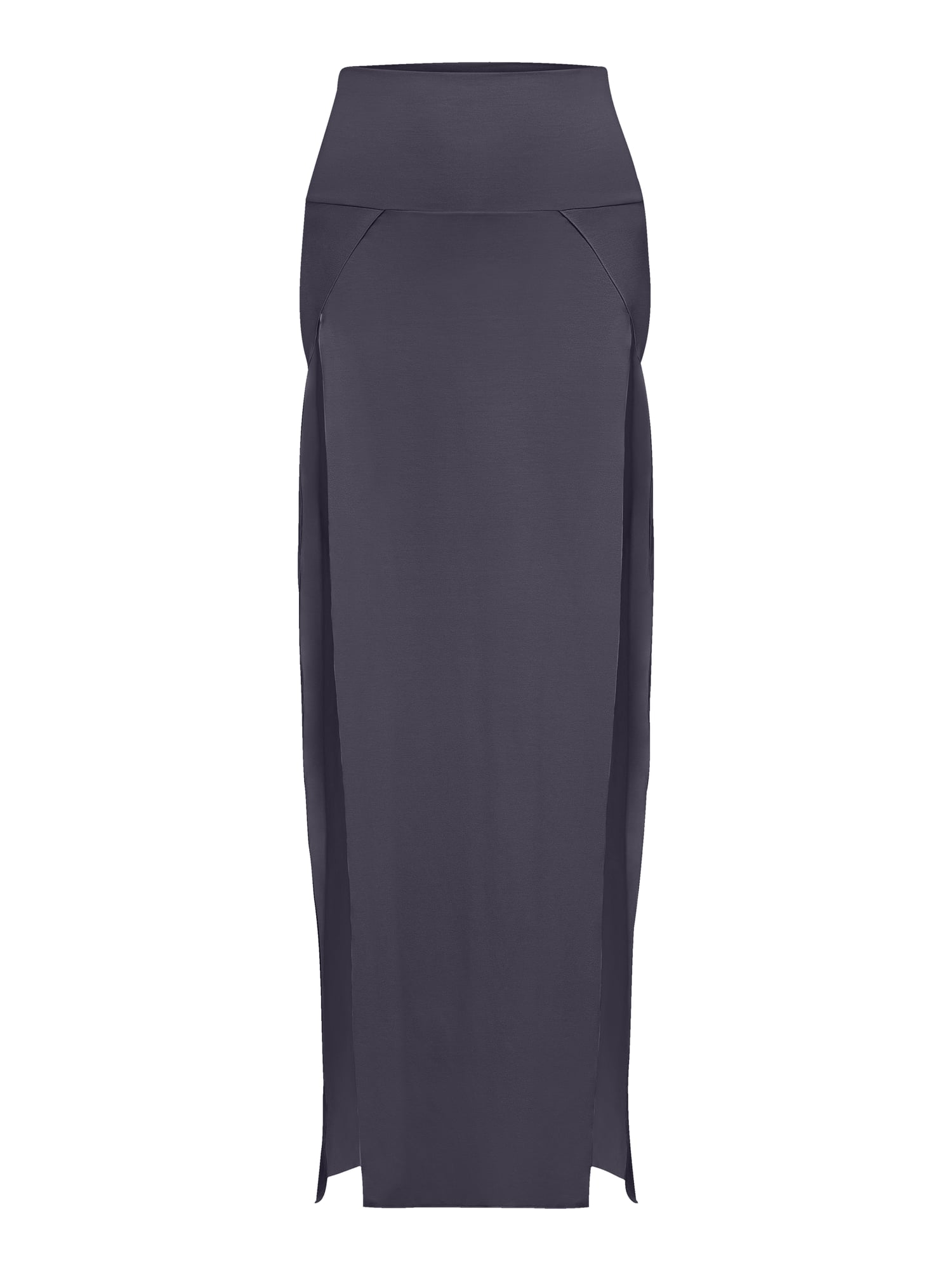Cleopatra Slit Skirt - Hematite