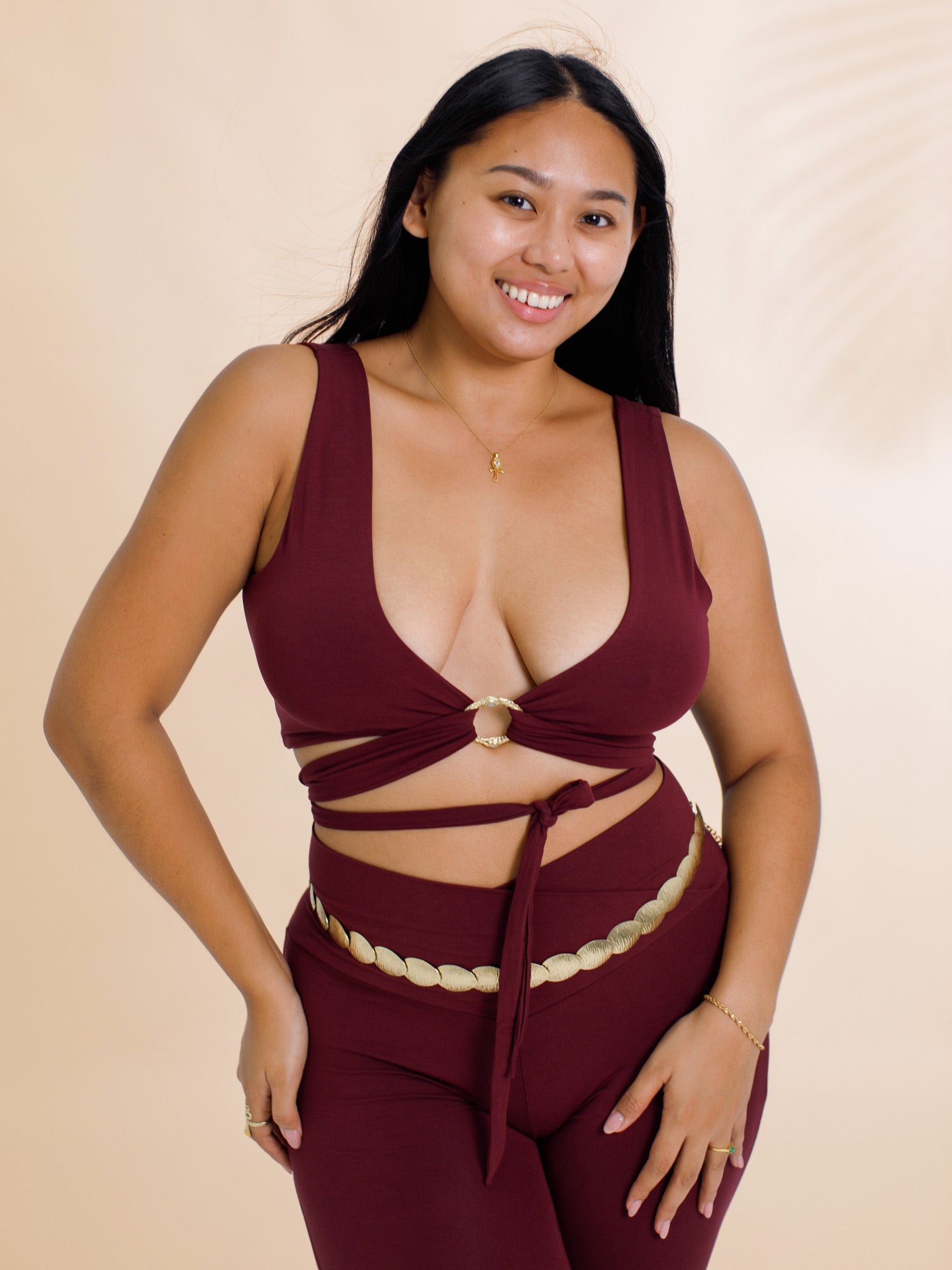 Reversible Artemis Top (5-Way) - Cherry Stone