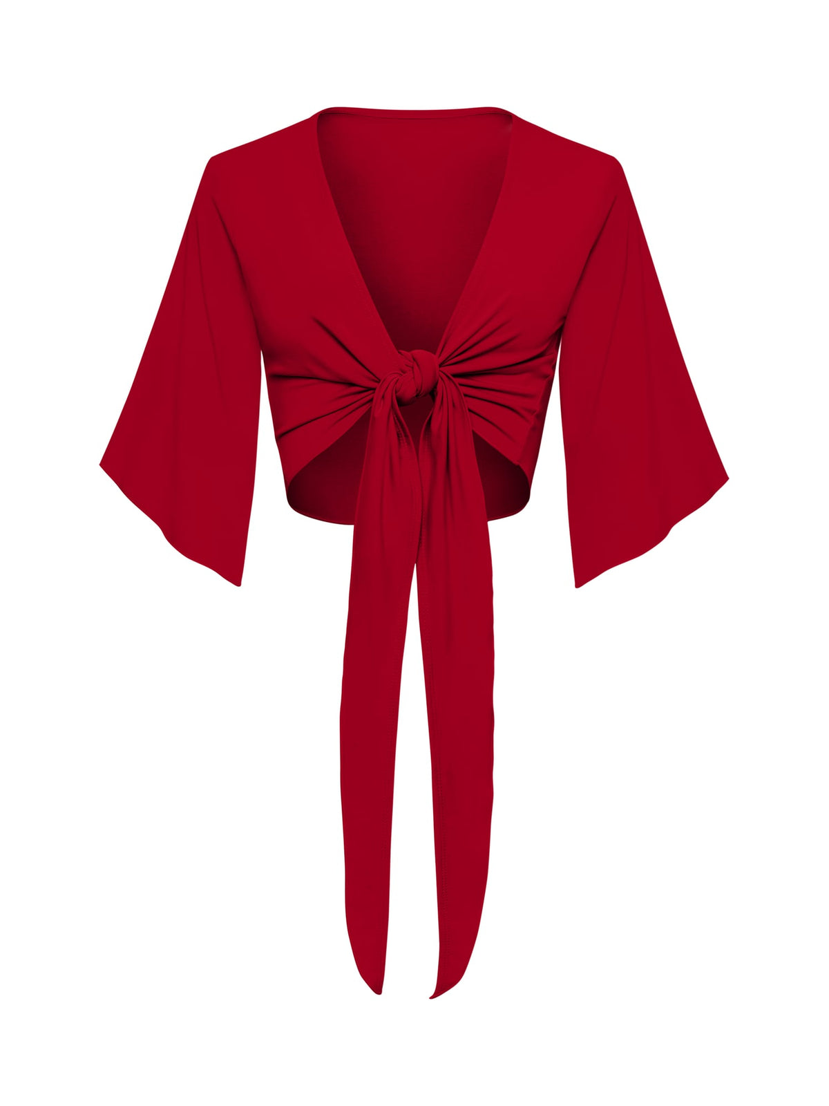 Geisha Top (5-Way) - Crimson Red