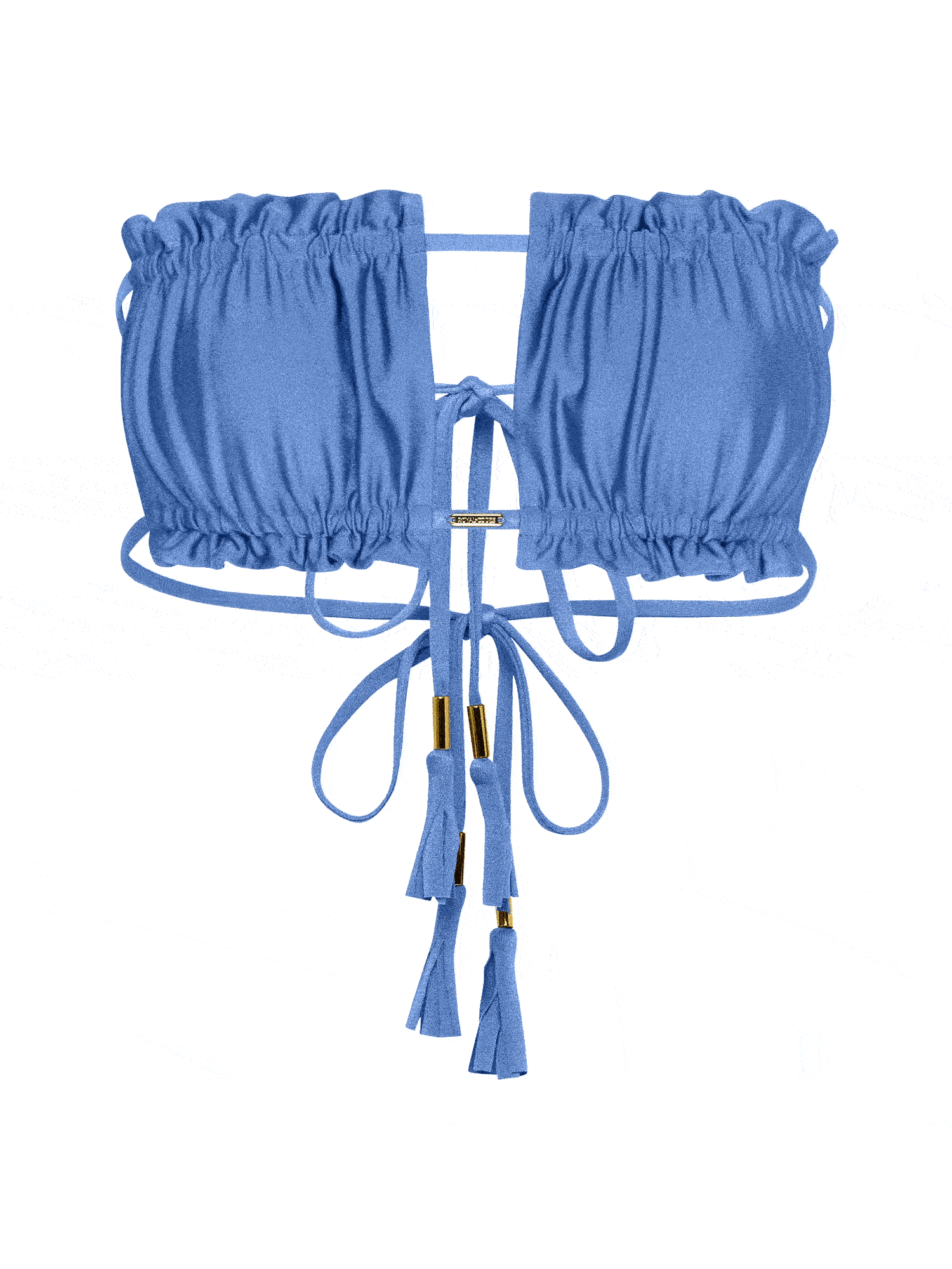Penelope Bikini Top (4-Way) - Periwinkle