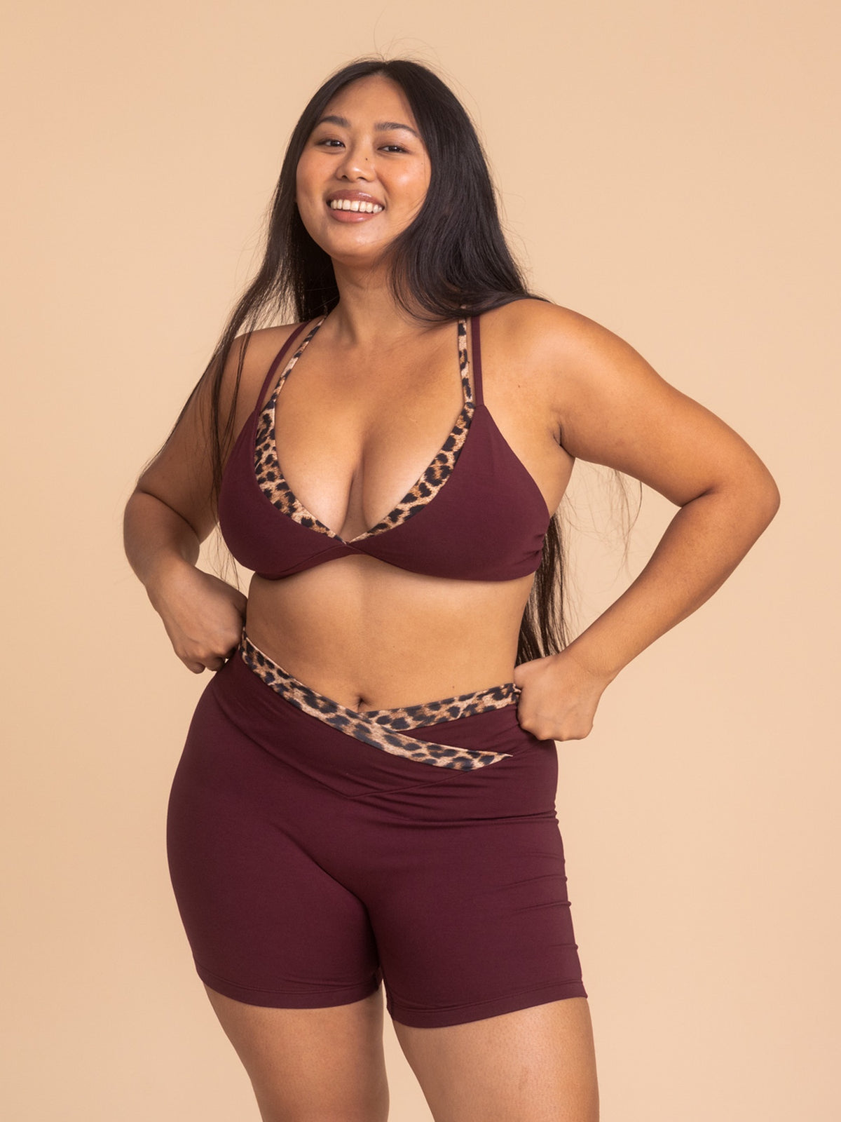 Nova Set - Cherry Stone / Leopard