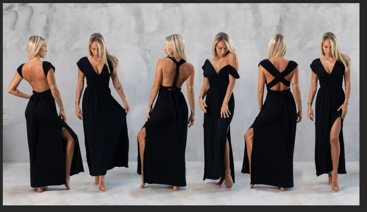 Aurora Dress - Black Onyx