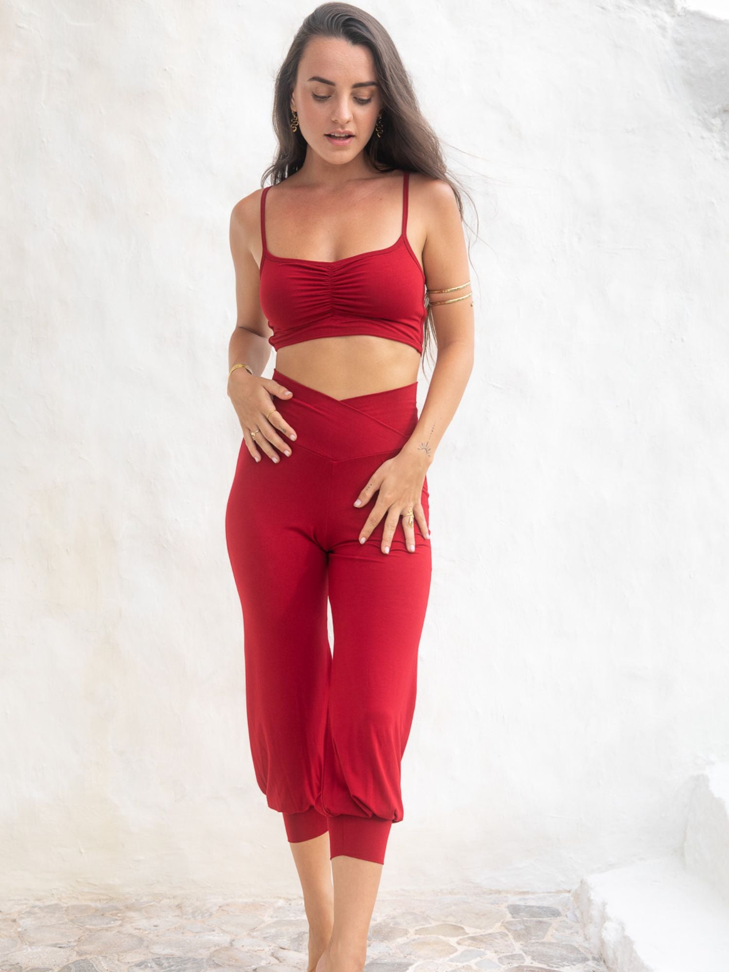 Stella Top - Crimson Red