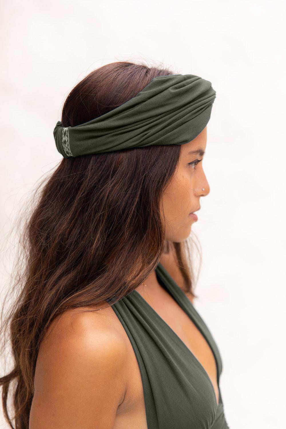 MAJ Headwrap - Forest Jade