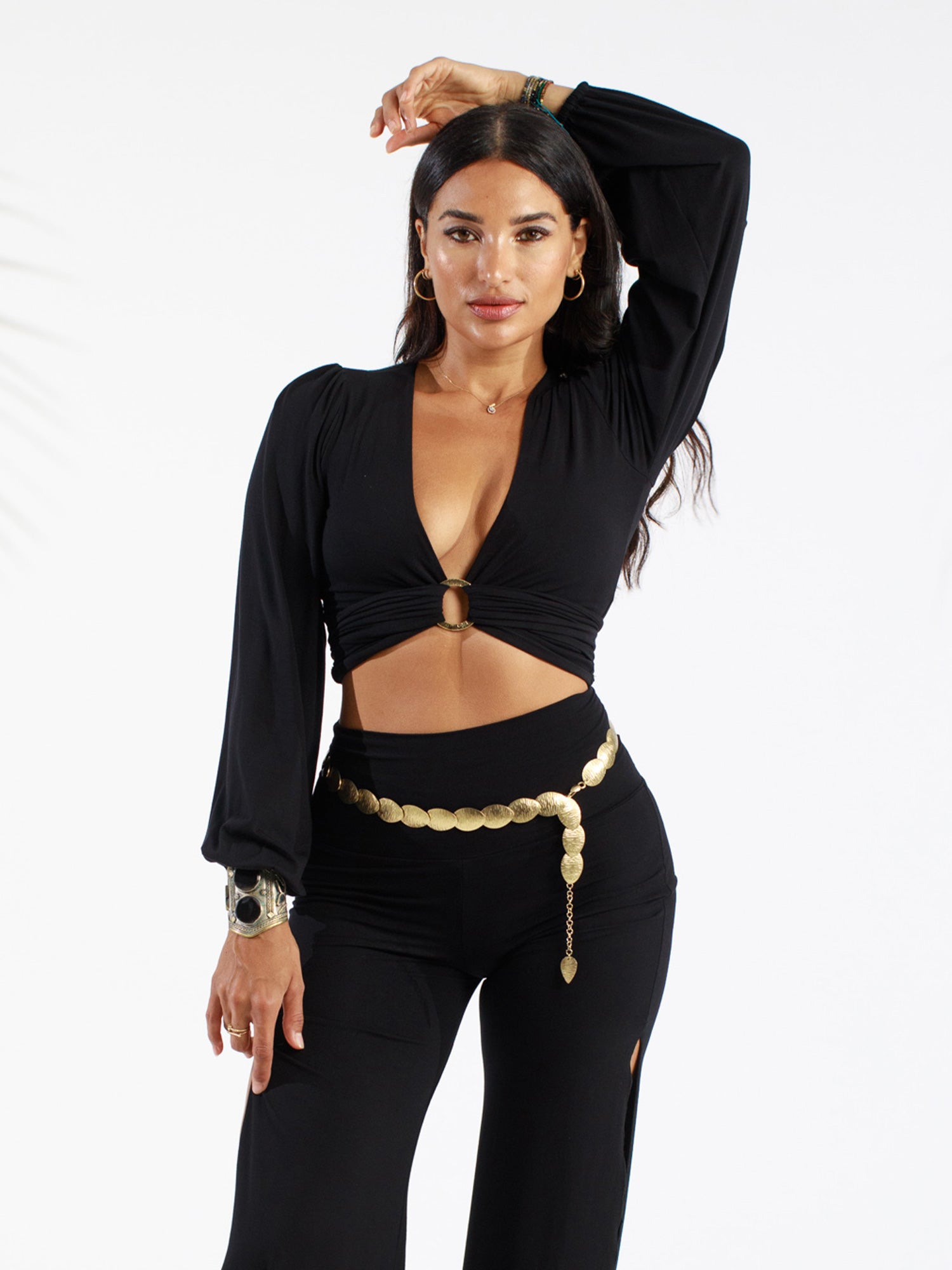 Nyla Top (5-Way) - Black Onyx