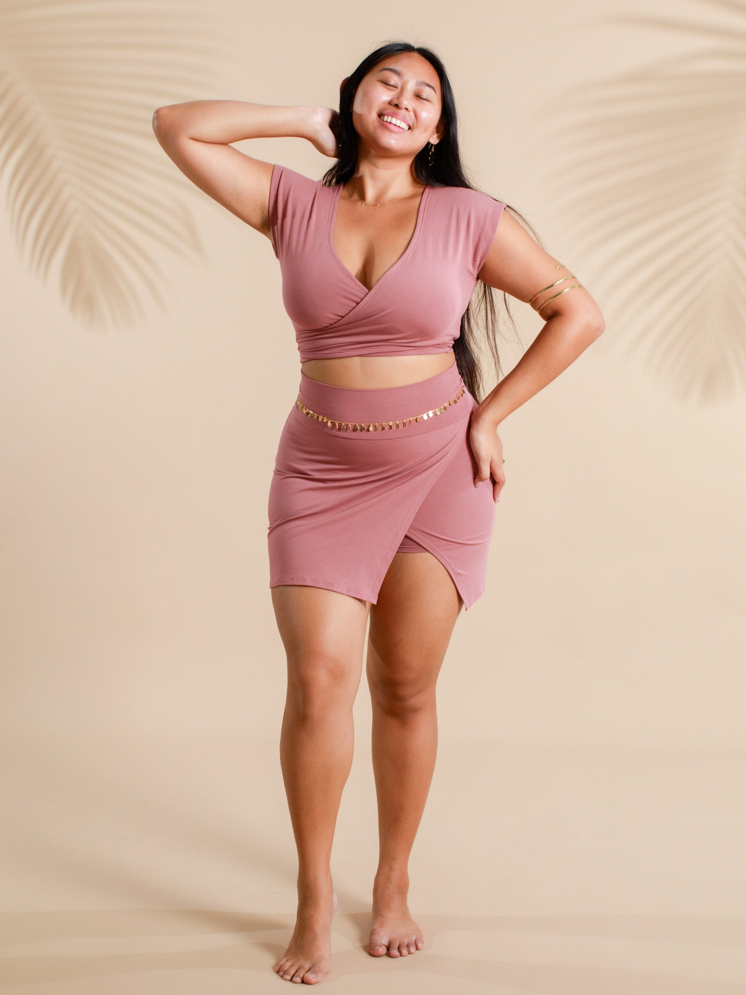 Demi Skort - Dusty Rose