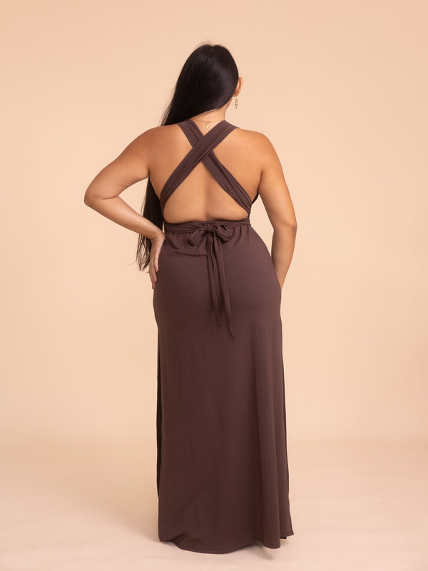 Aurora Dress - Cacao