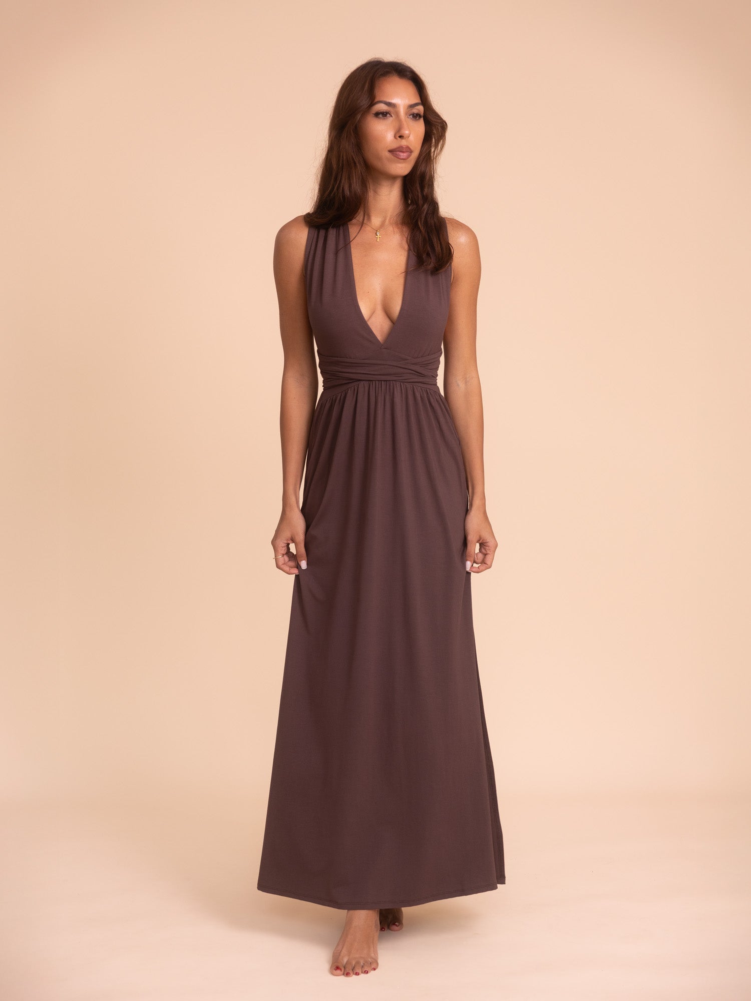 Aurora Dress - Cacao