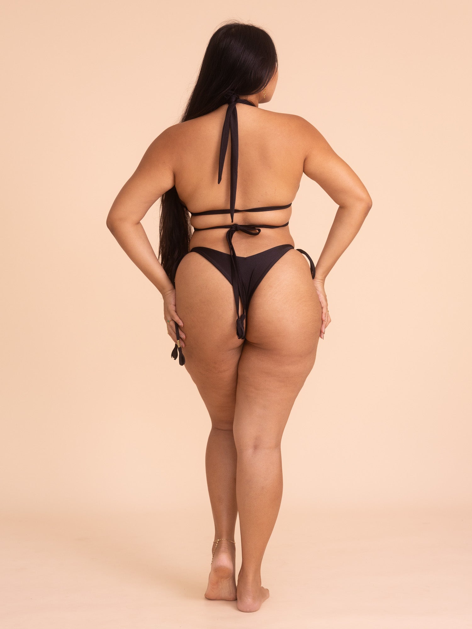 Calypso Bikini Bottom - Black Onyx