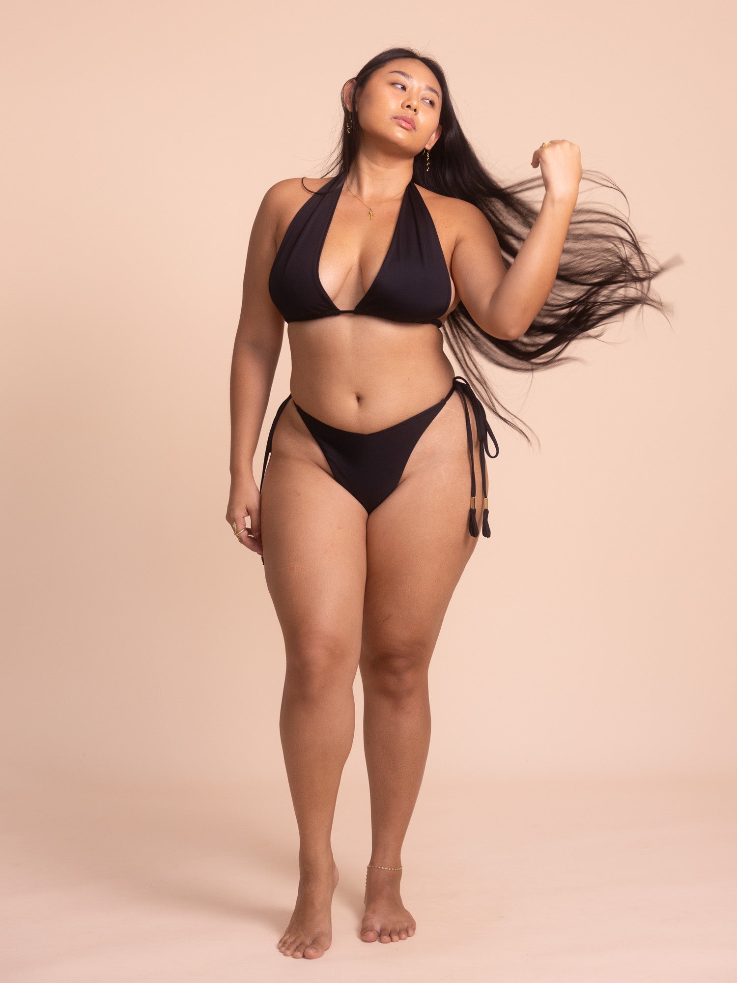 Solara Bikini Top (9-Way) - Black Onyx