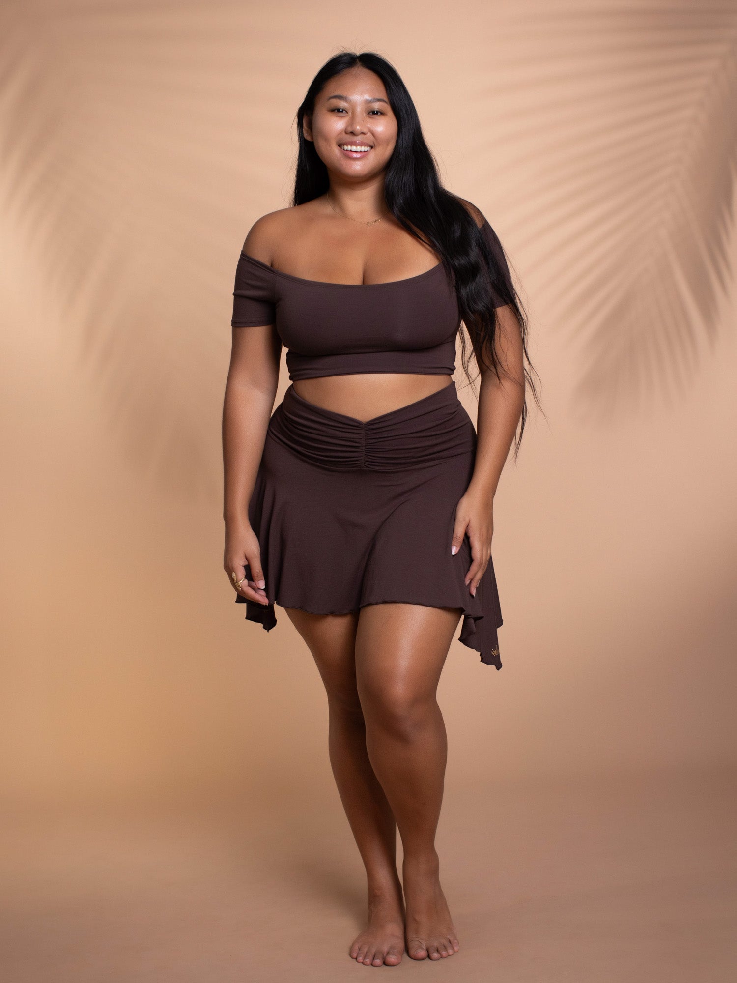 3-Way Shakti Skirt - Cacao