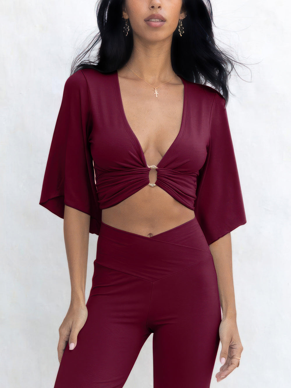 Geisha Top (5-Way) - Cherry Stone