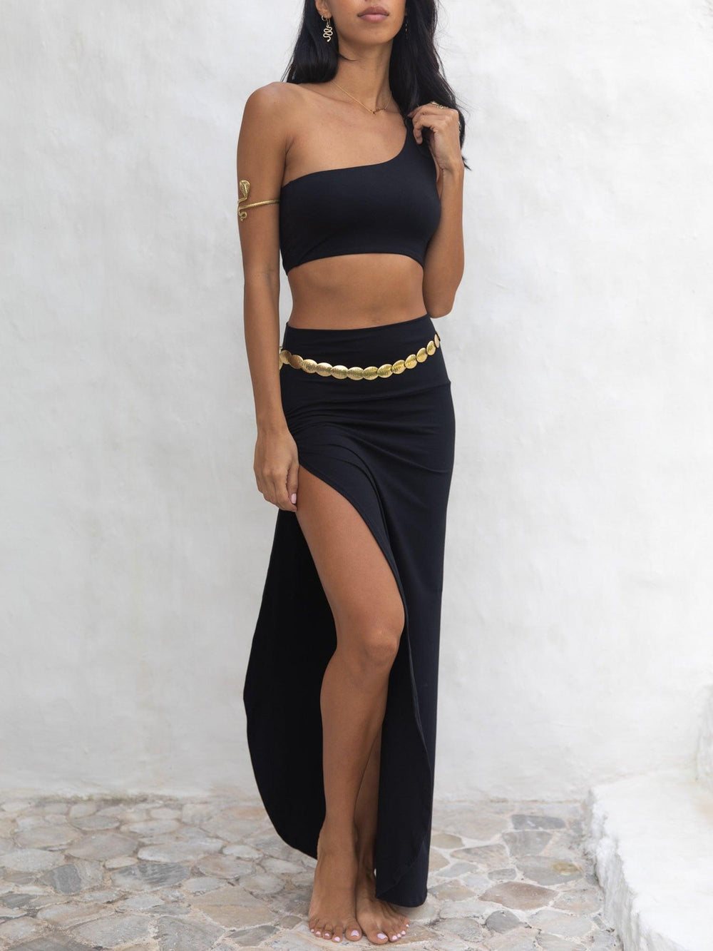 Zahra + Nefertiti Set - Black Onyx