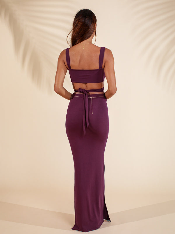 Alexandra Skirt - Amethyst Purple